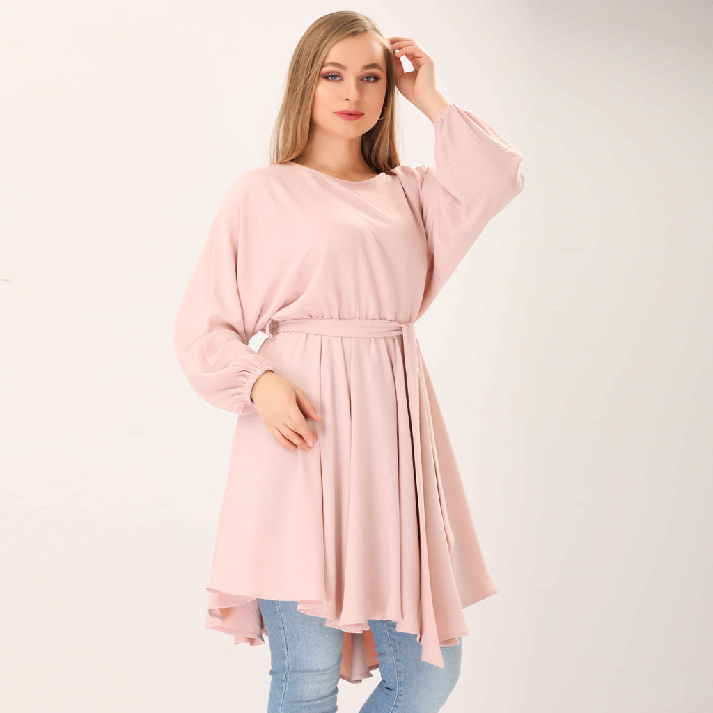 Dress-Cotton Viscose-ROSE