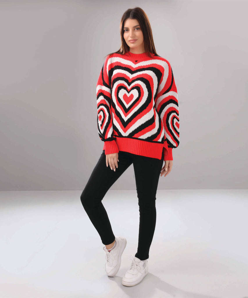 بلوفر-تريكو-احمر