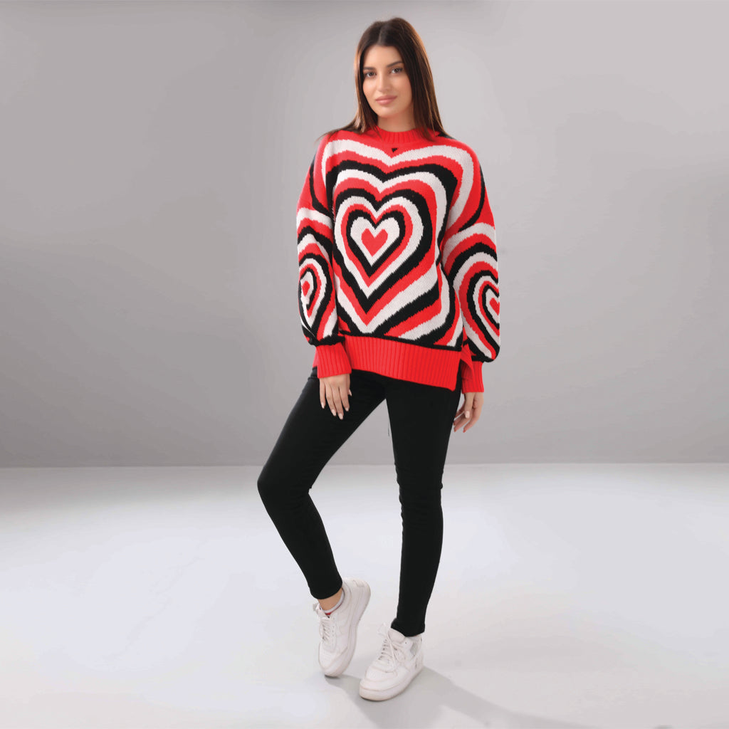 بلوفر-تريكو-احمر