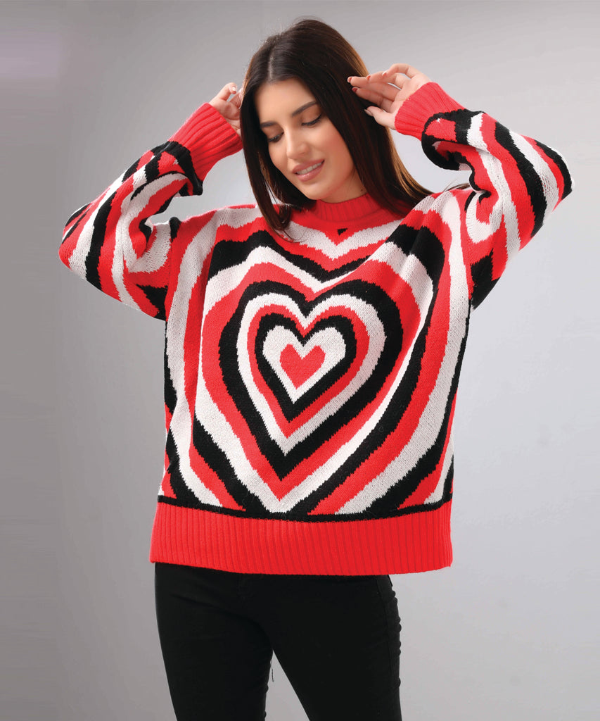 بلوفر-تريكو-احمر