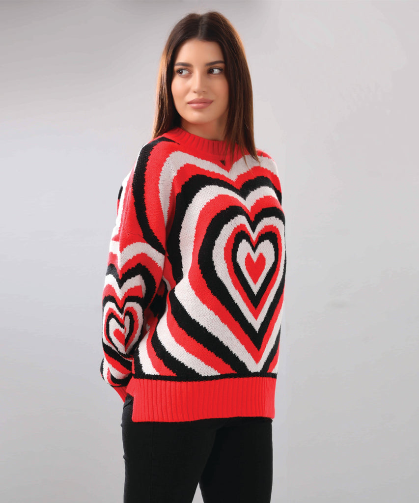 بلوفر-تريكو-احمر