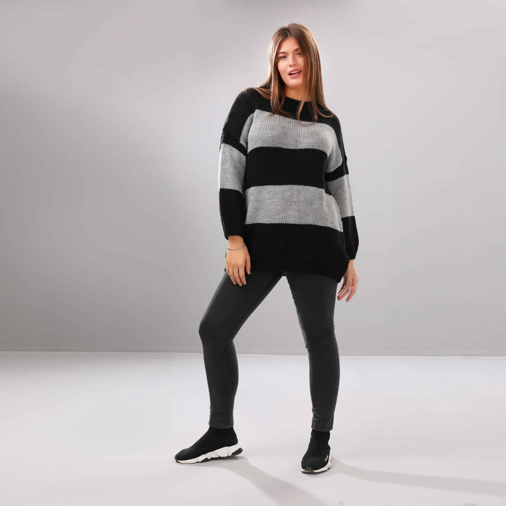 Pullover-Knit-BLACK