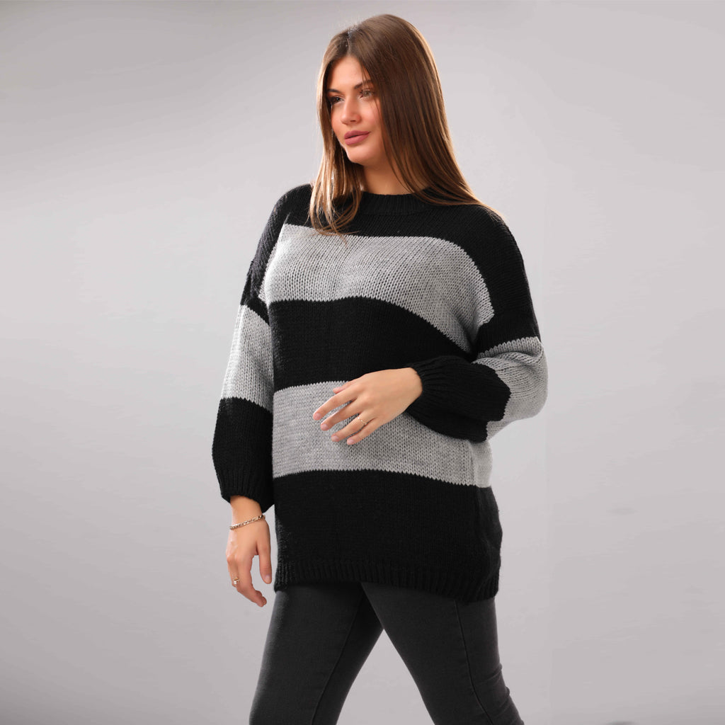 Pullover-Knit-BLACK