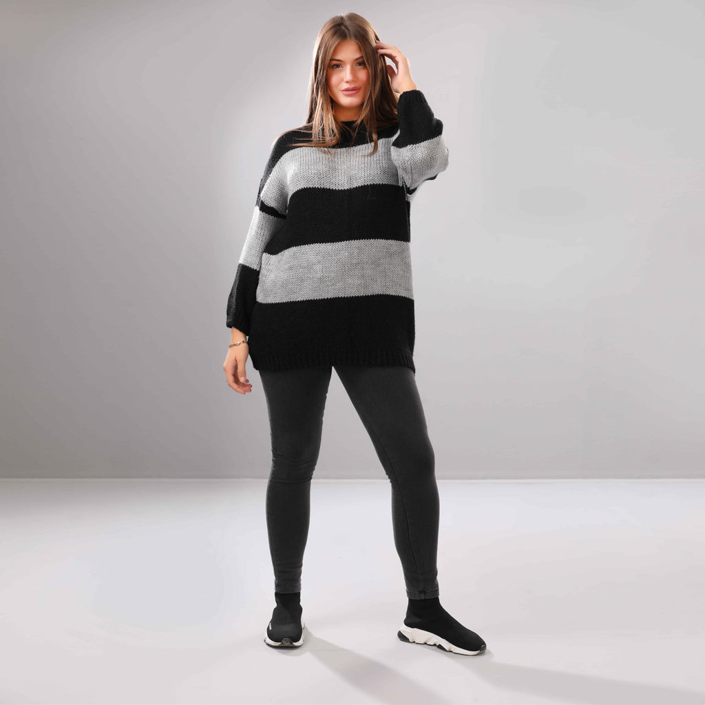 Pullover-Knit-BLACK