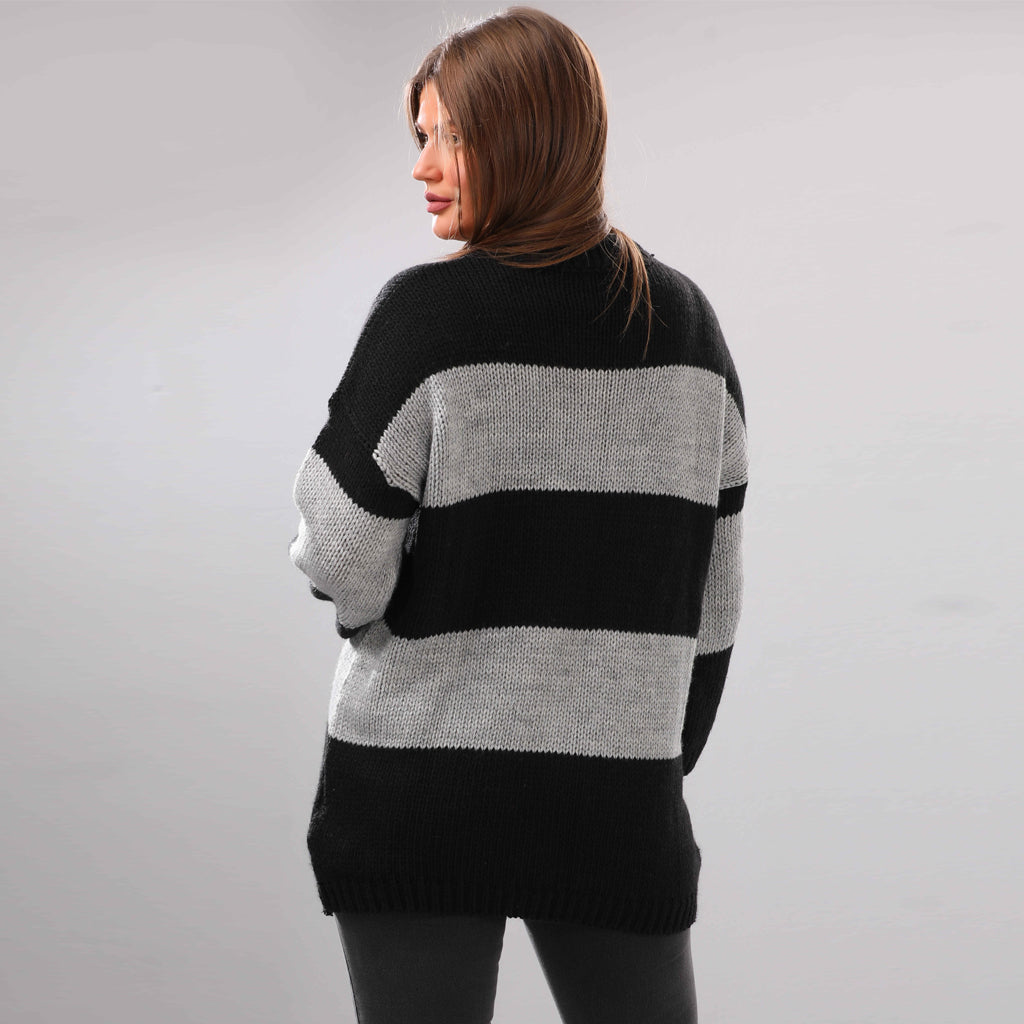 Pullover-Knit-BLACK