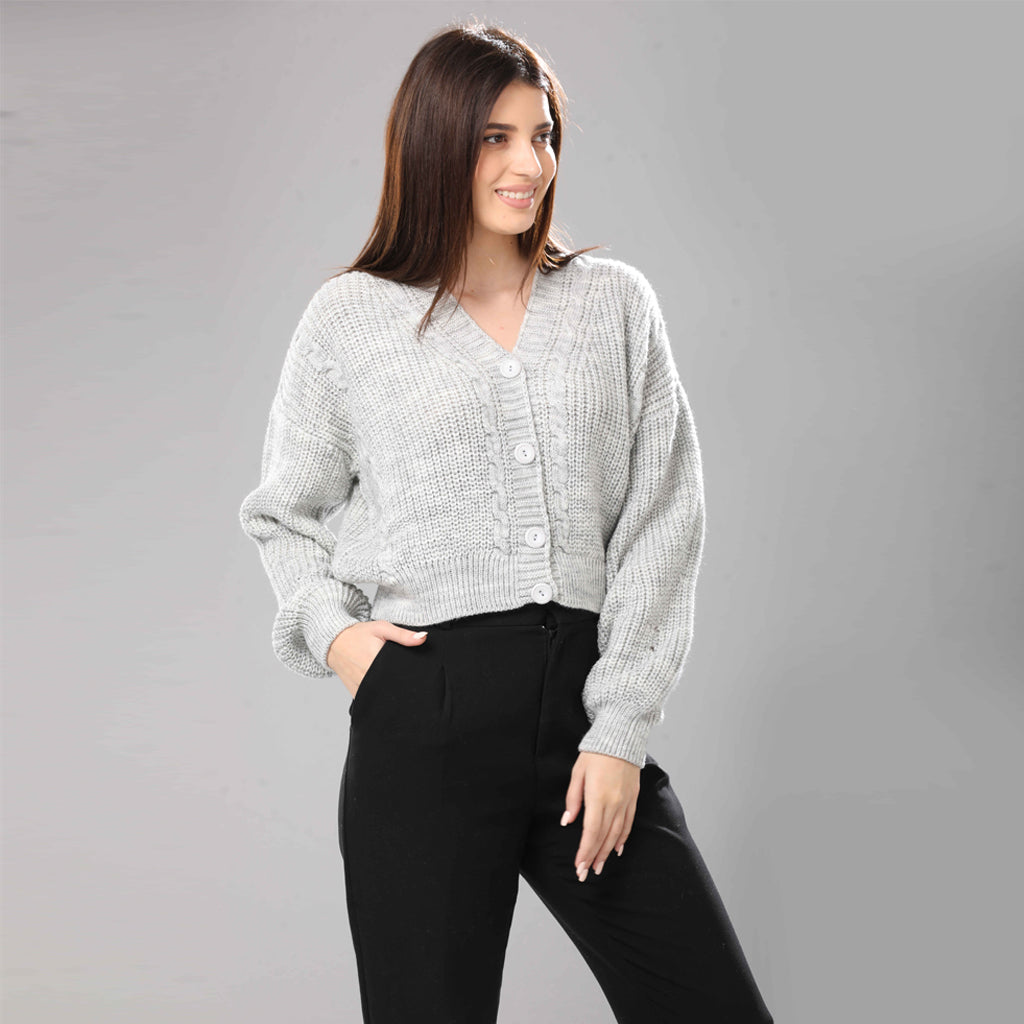 Cardigan-Knit-GRAY