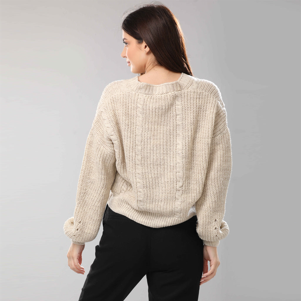 Cardigan-Knit-BEIGE