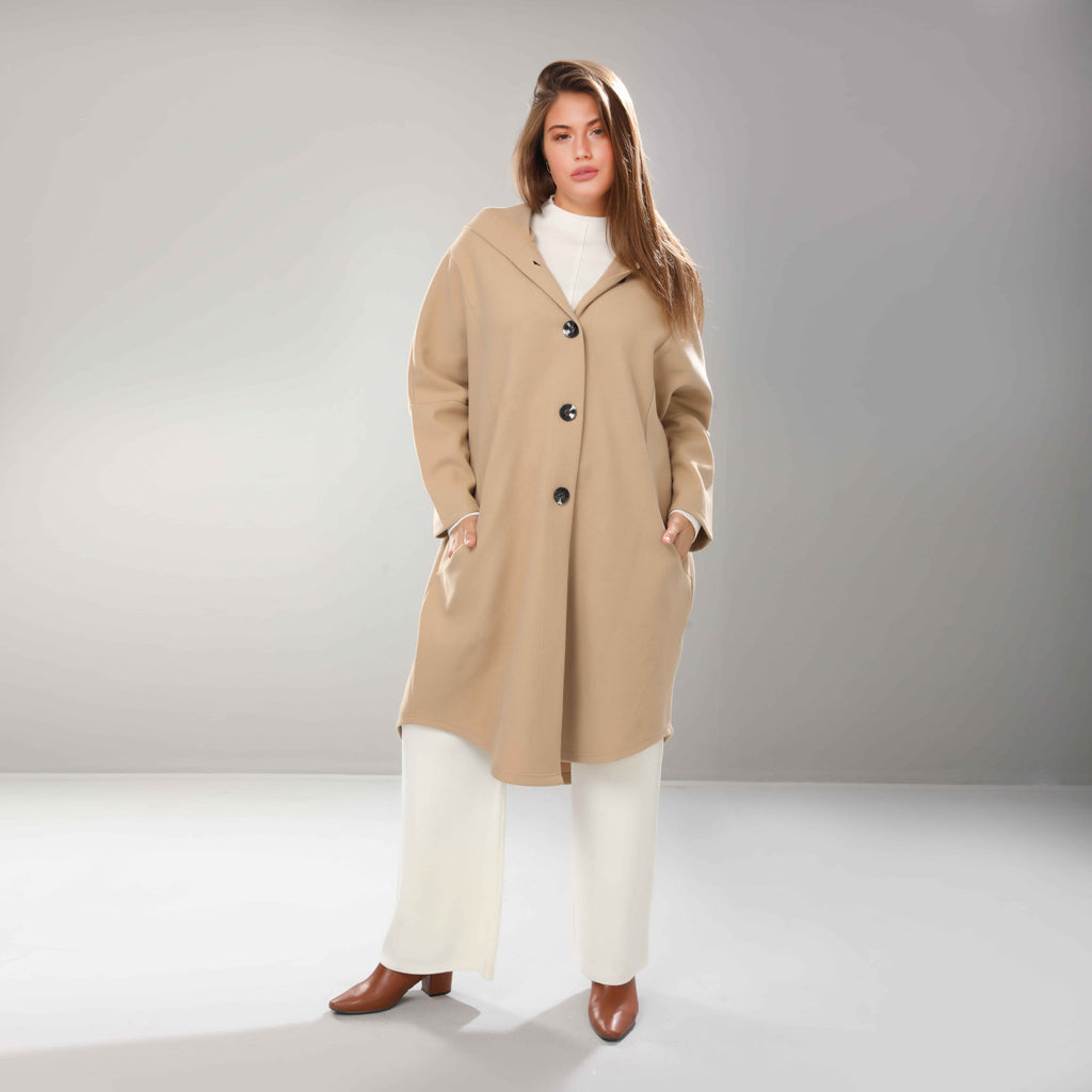 Coat-Felt-BEIGE