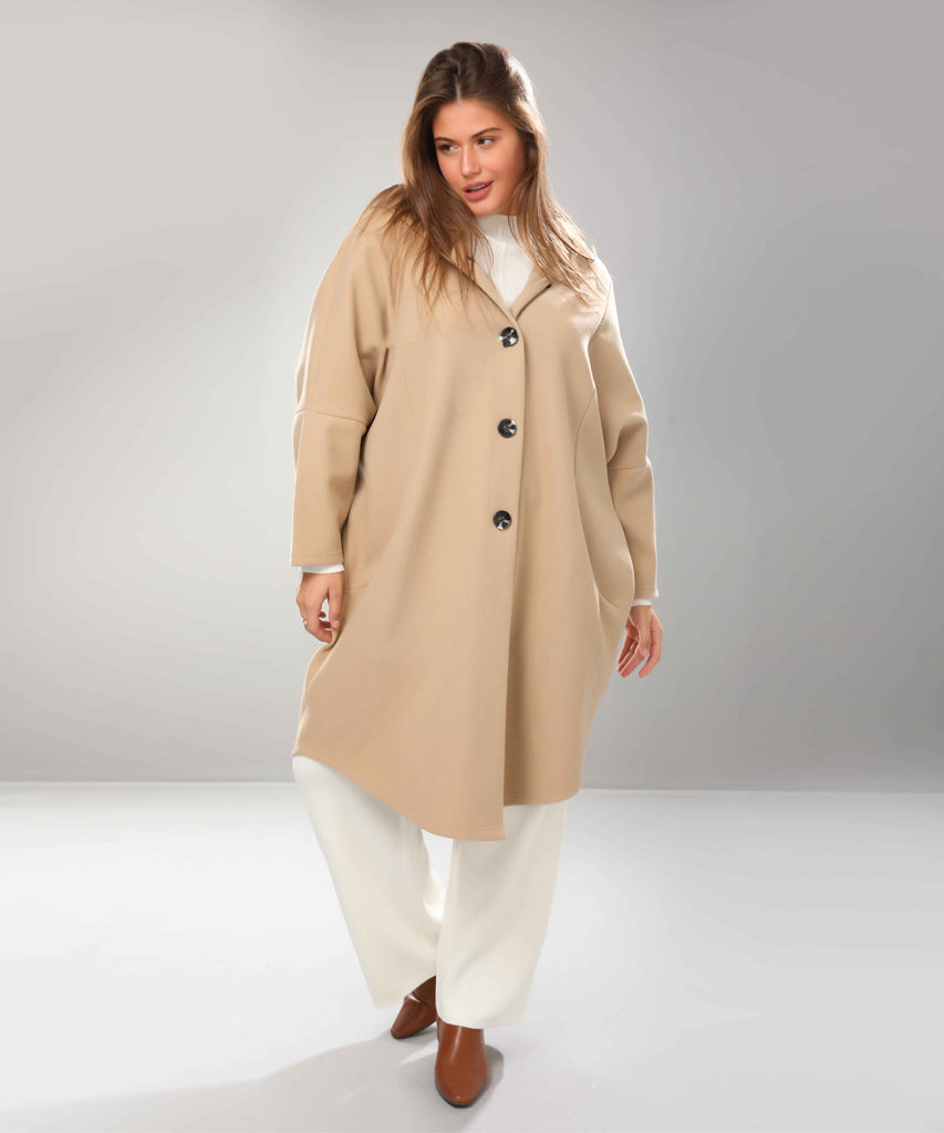 Coat-Felt-BEIGE