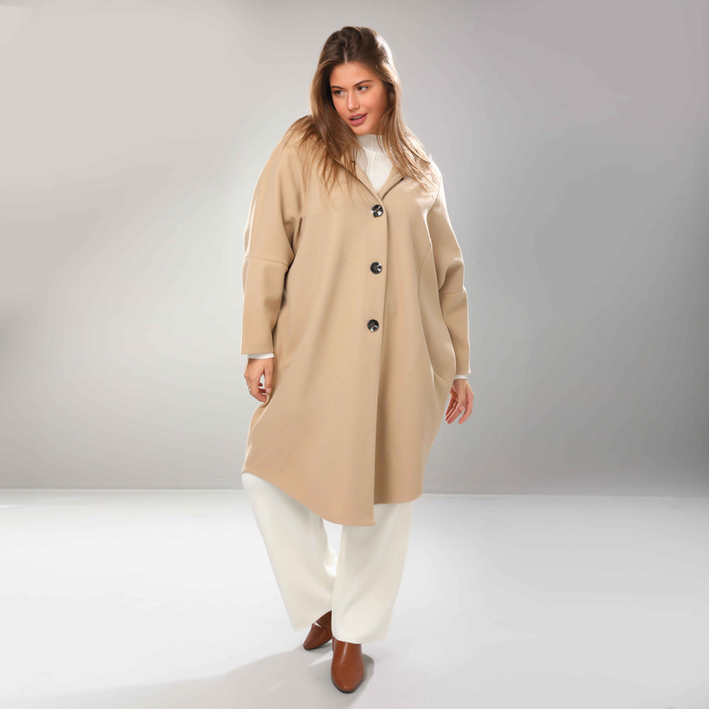 Coat-Felt-BEIGE