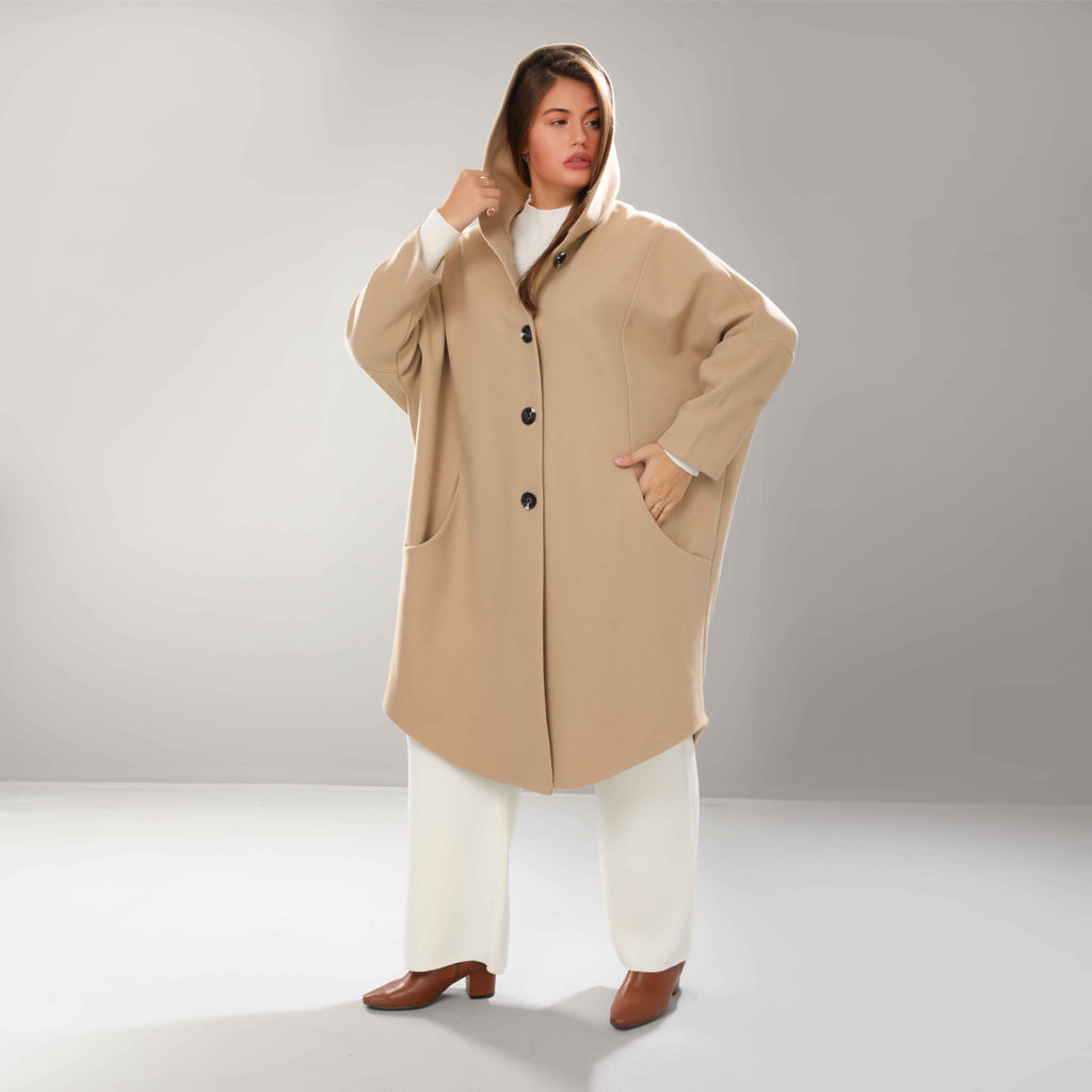 Coat-Felt-BEIGE
