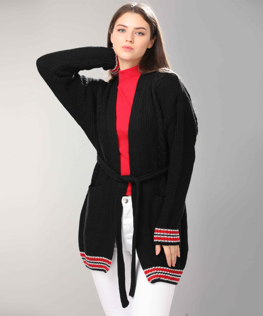 كارديجان-تريكو-اسود
