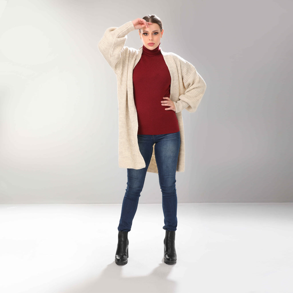 Cardigan-Knit-BIEGE