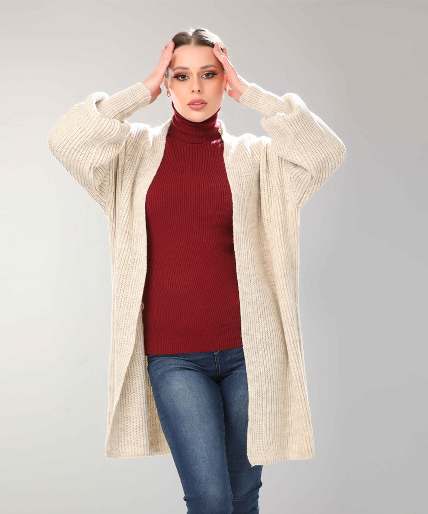 Cardigan-Knit-BIEGE