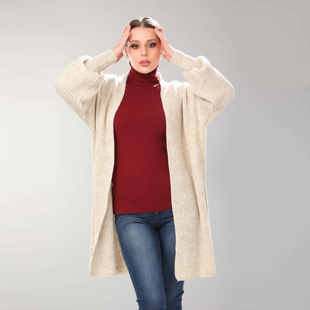 Cardigan-Knit-BIEGE