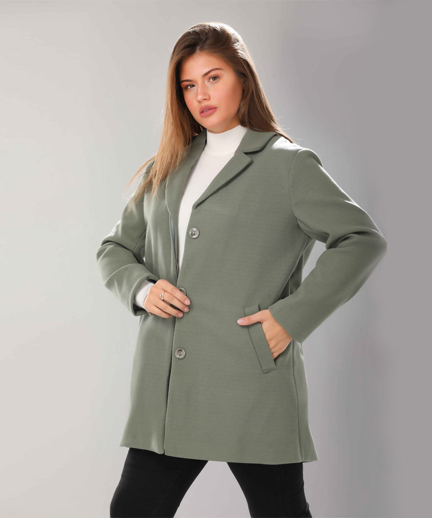 Coat-Felt-GREEN