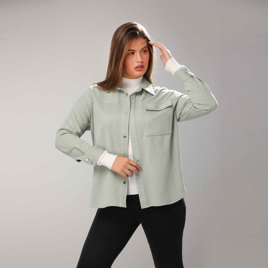 Shirt-Suede
