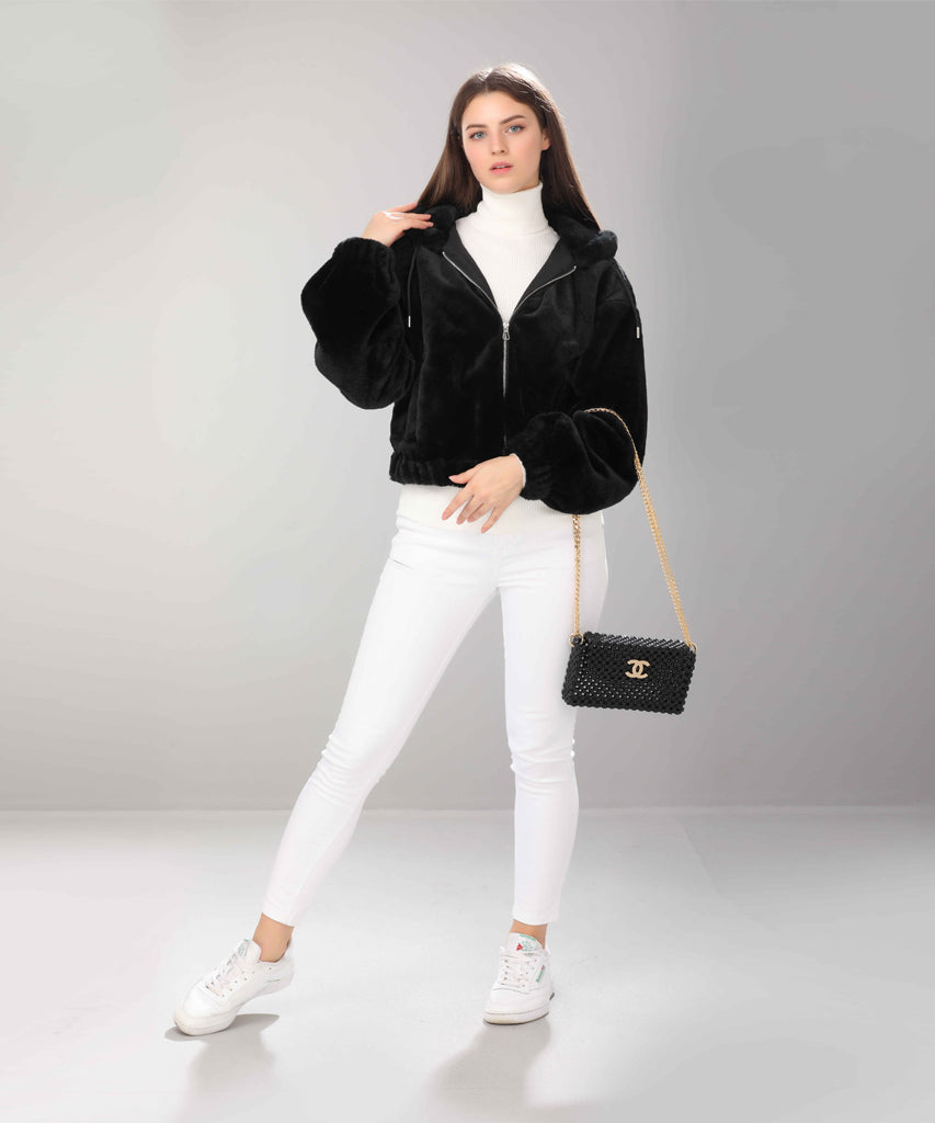 Jacket-Fur-BLACK