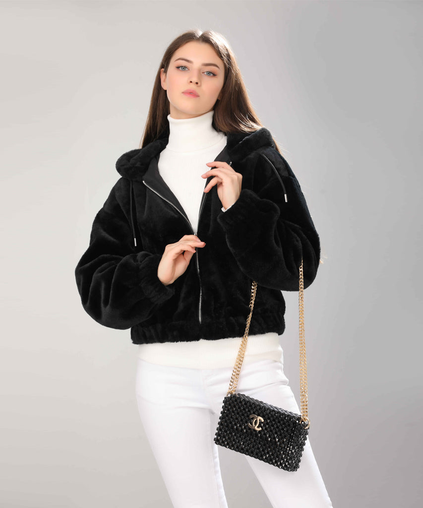 Jacket-Fur-BLACK