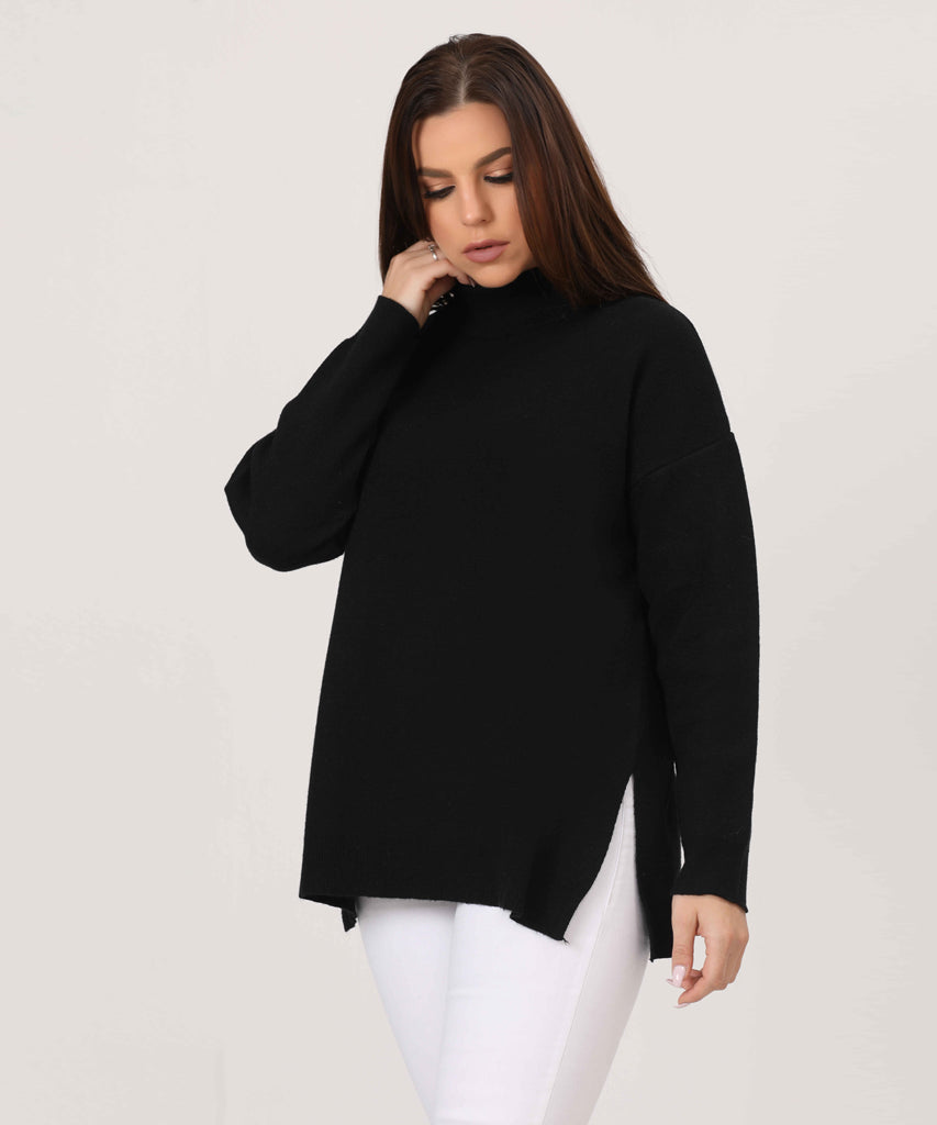 بلوفر-تريكو-اسود