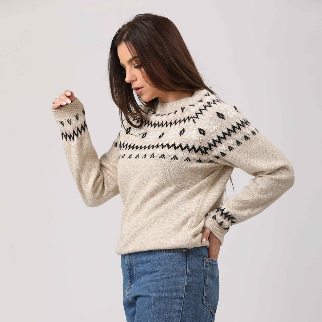 Pullover-Knit-BEIGE