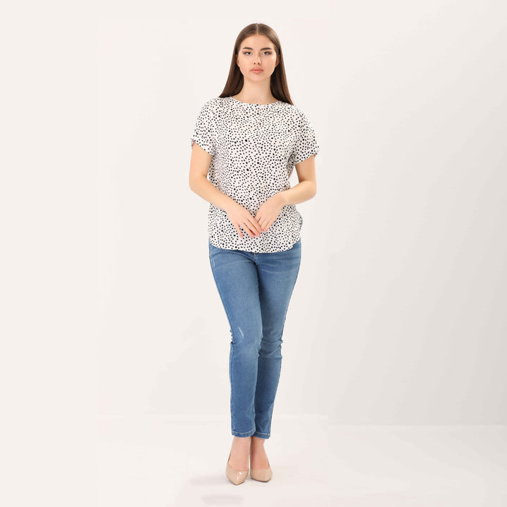 Blouse-Viscose-OF WHITE