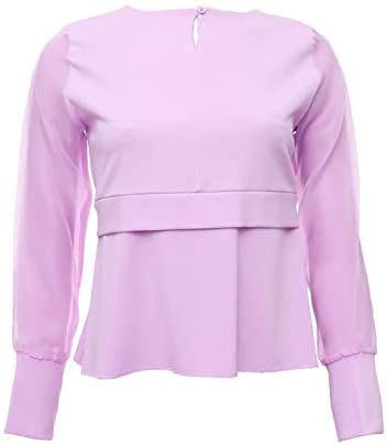Blouse-Thick Crepe-L MOVE
