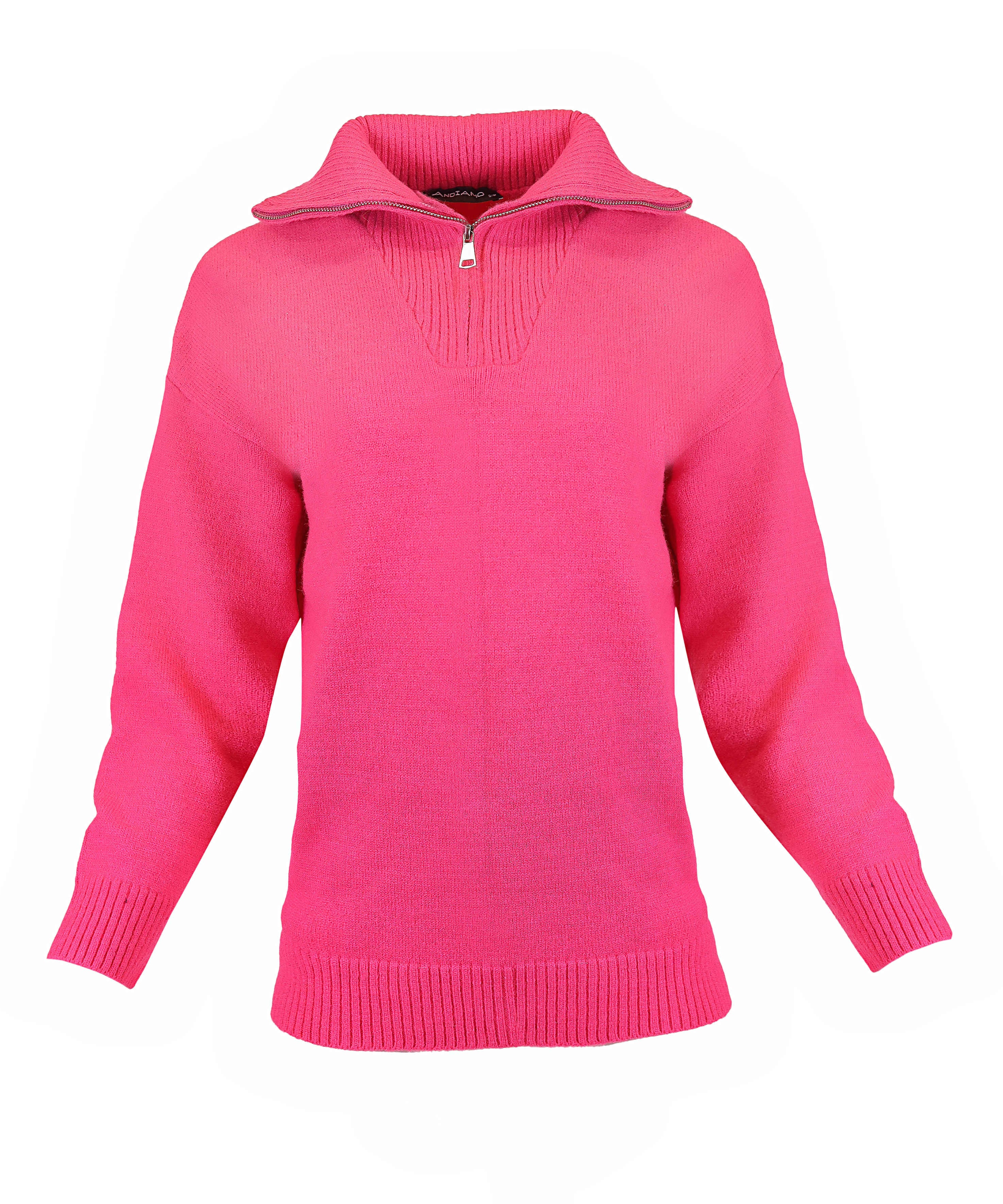 Pullover-Knit-FUCHSIA