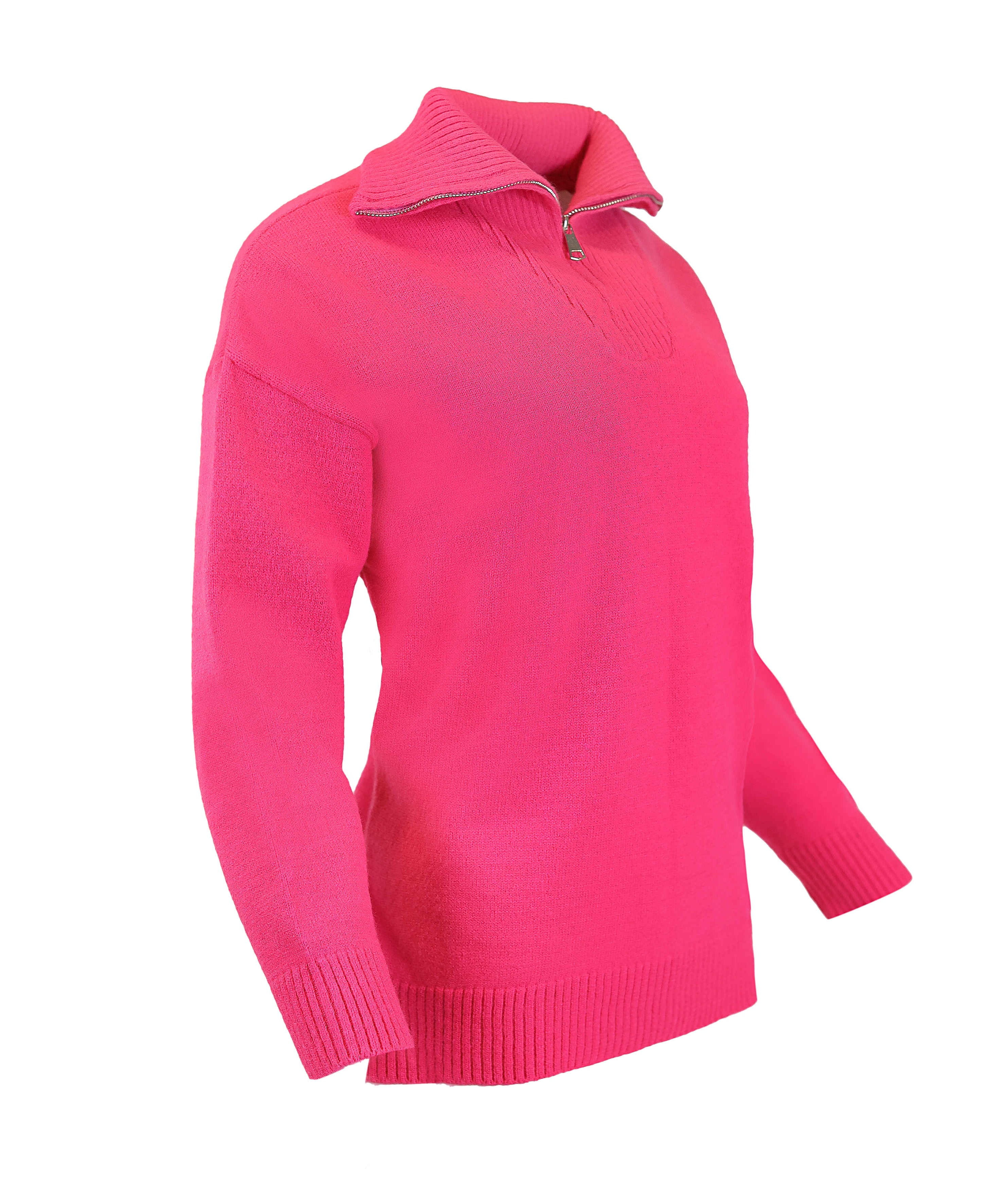 Pullover-Knit-FUCHSIA