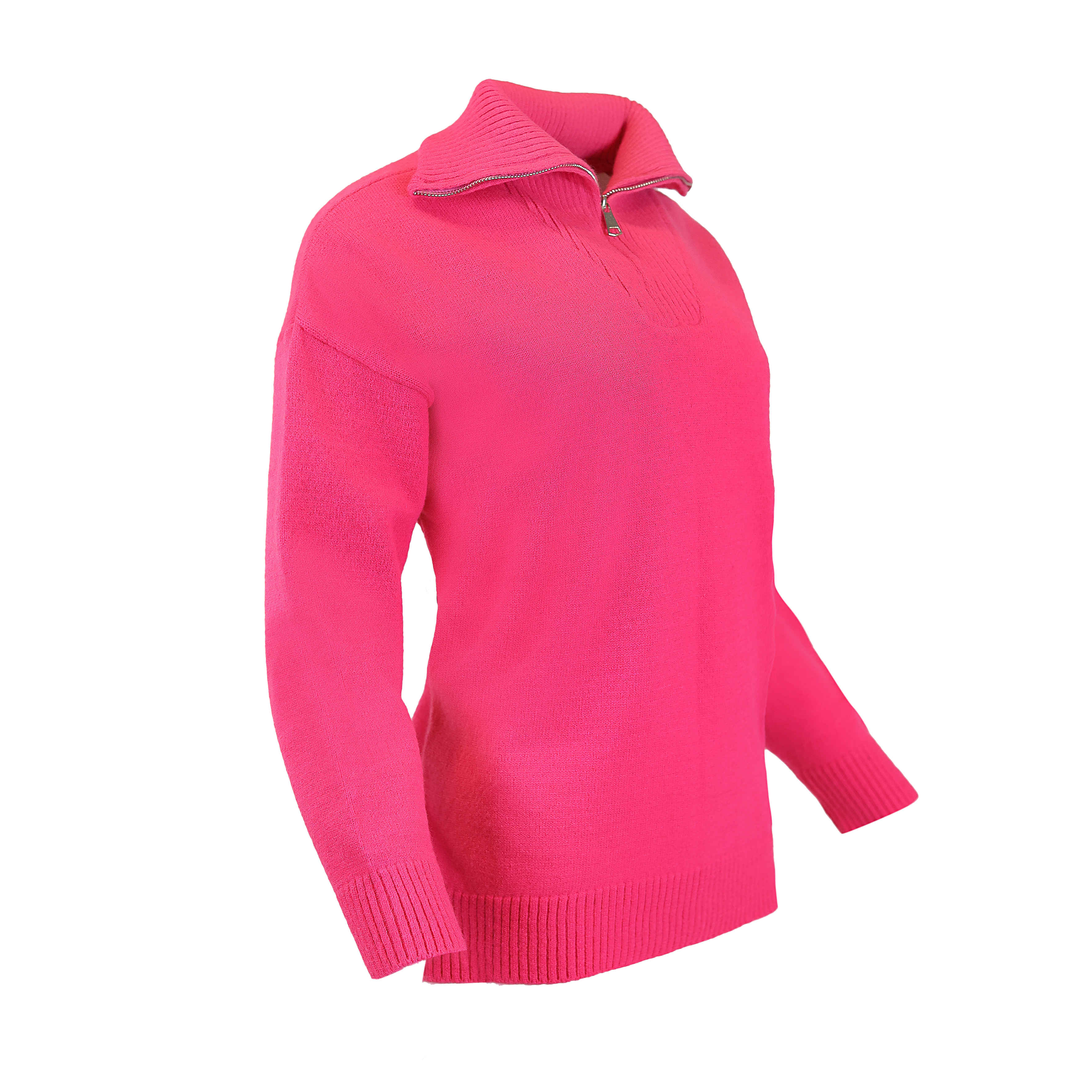 بلوفر-تريكو-فوشيا