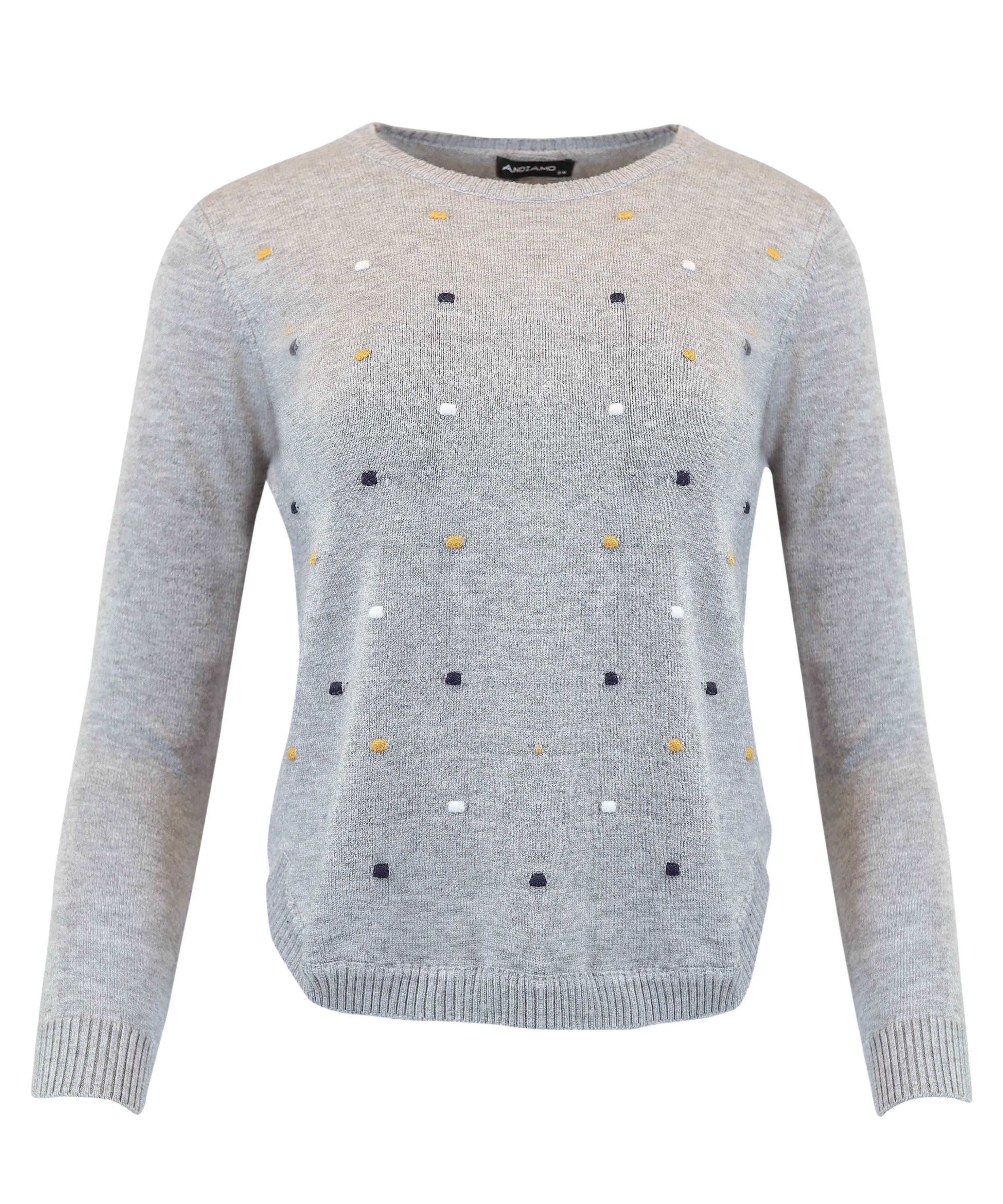 بلوفر-تريكو-جراي فاتح