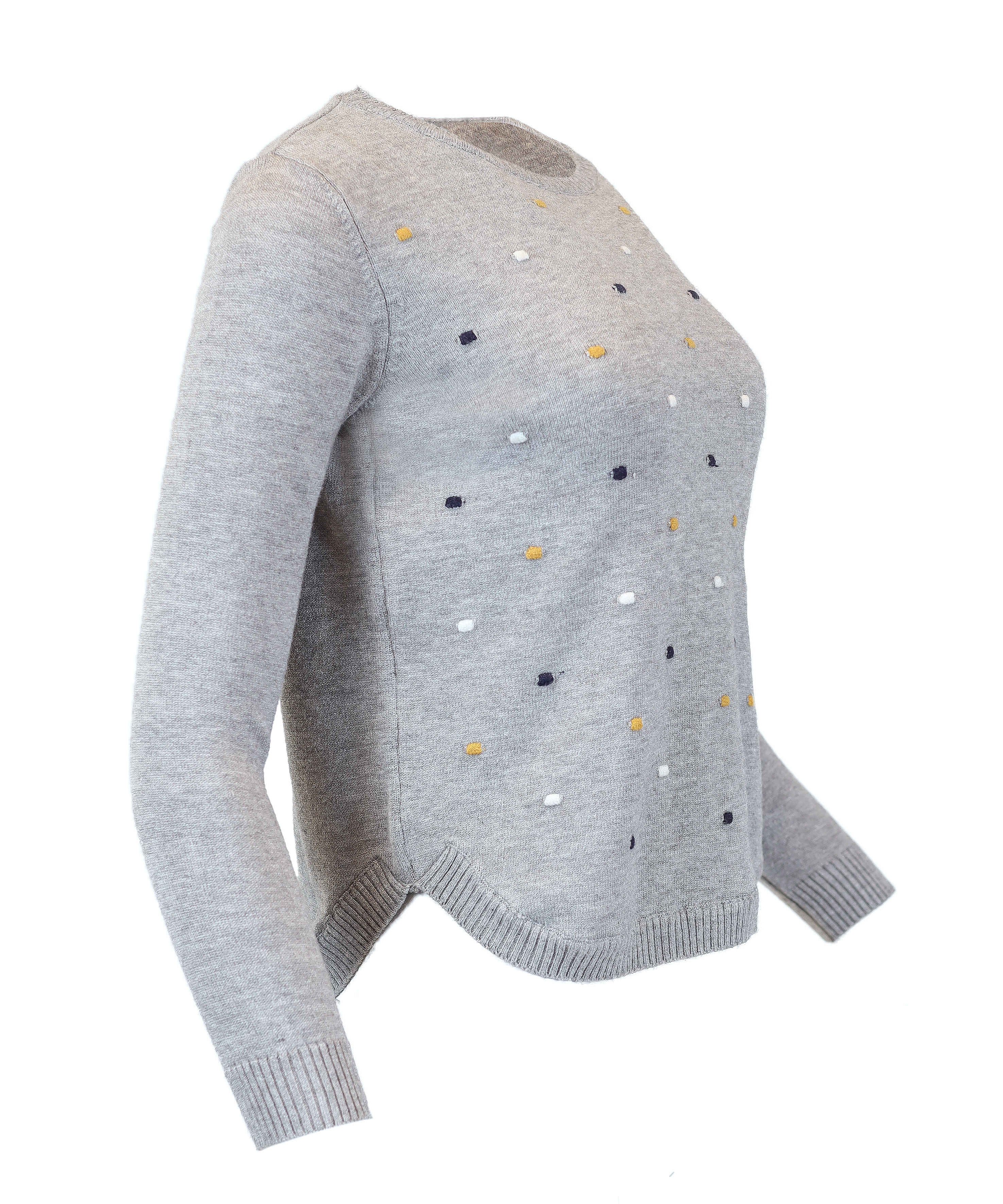 بلوفر-تريكو-جراي فاتح