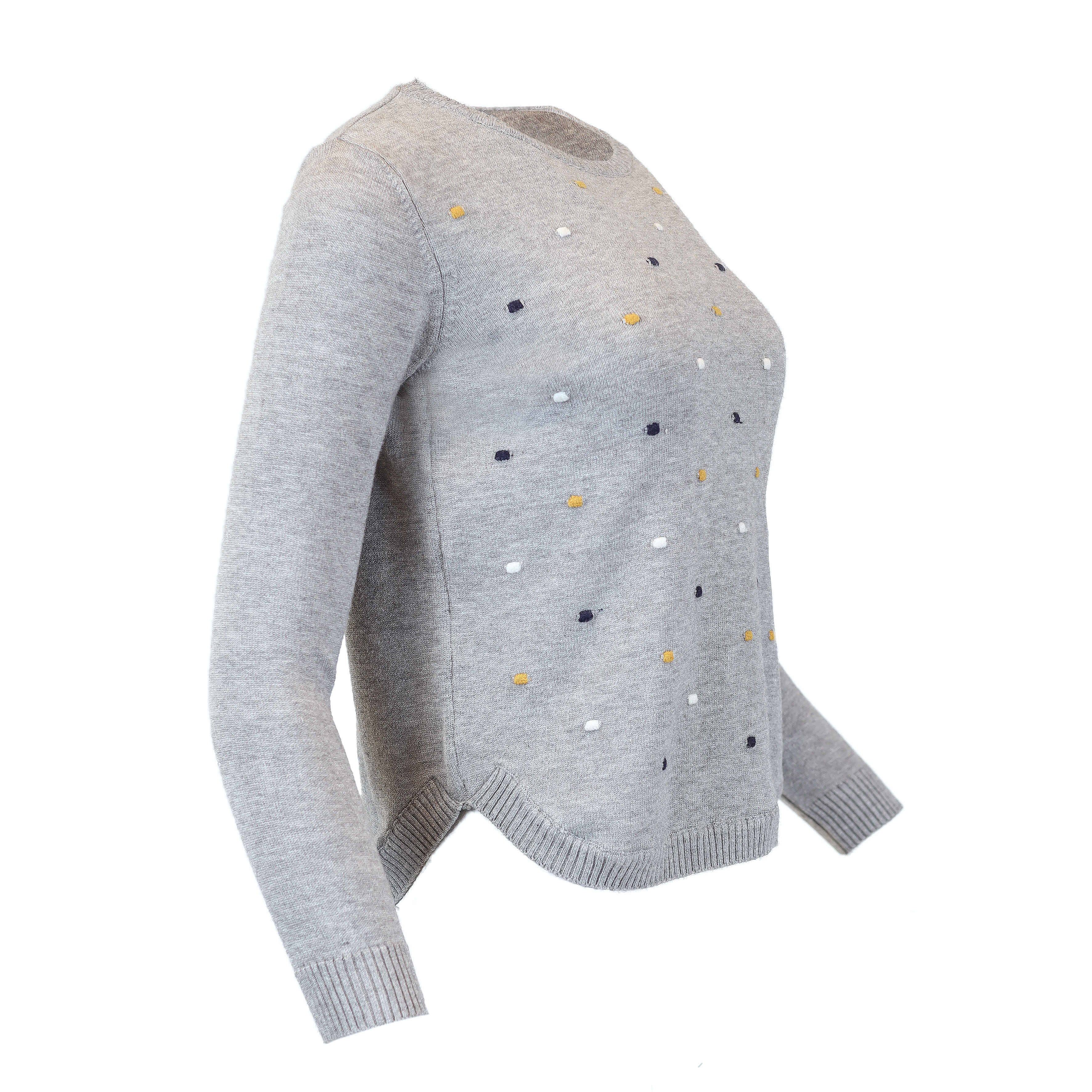 بلوفر-تريكو-جراي فاتح