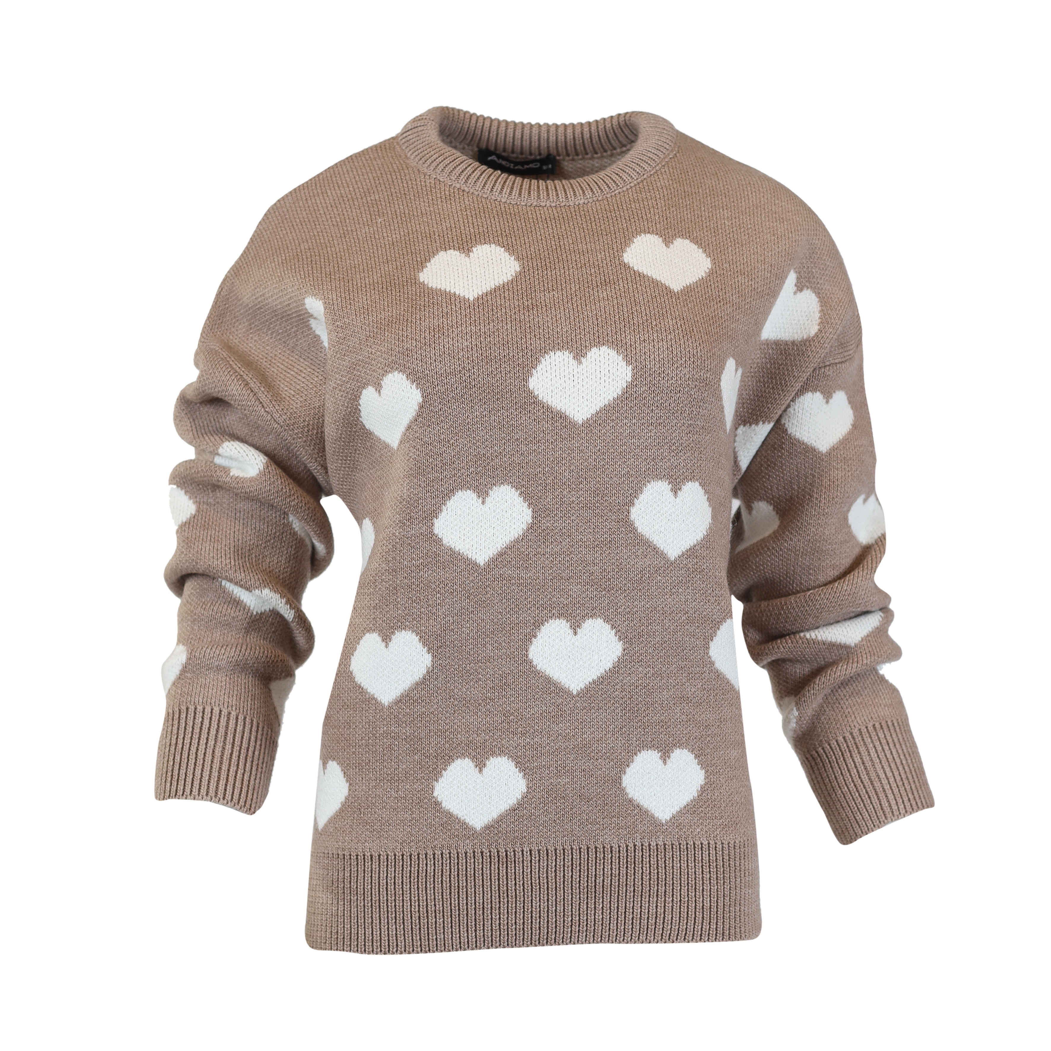 بلوفر-تريكو-كافيه