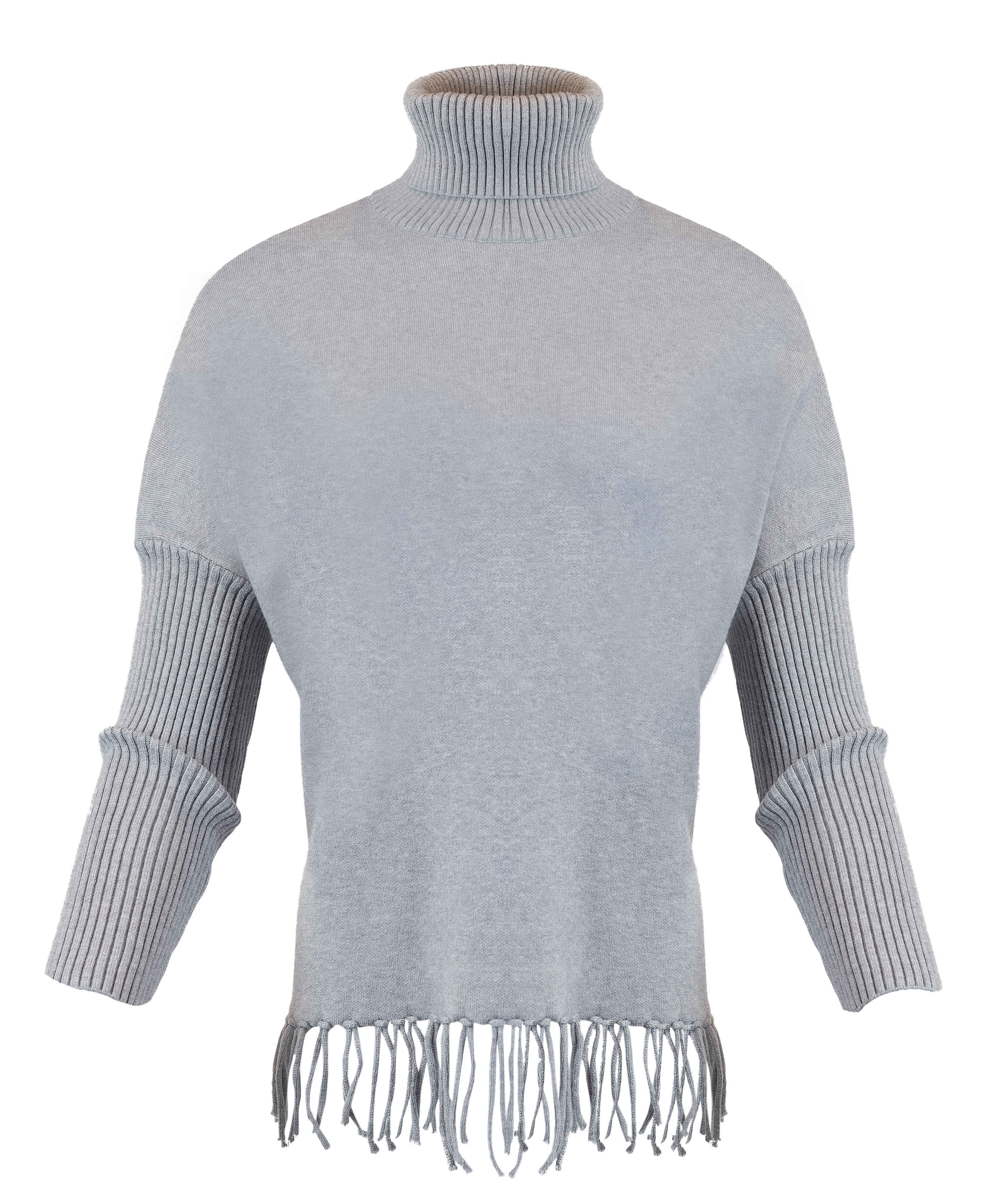 Pullover-Knit-GRAY
