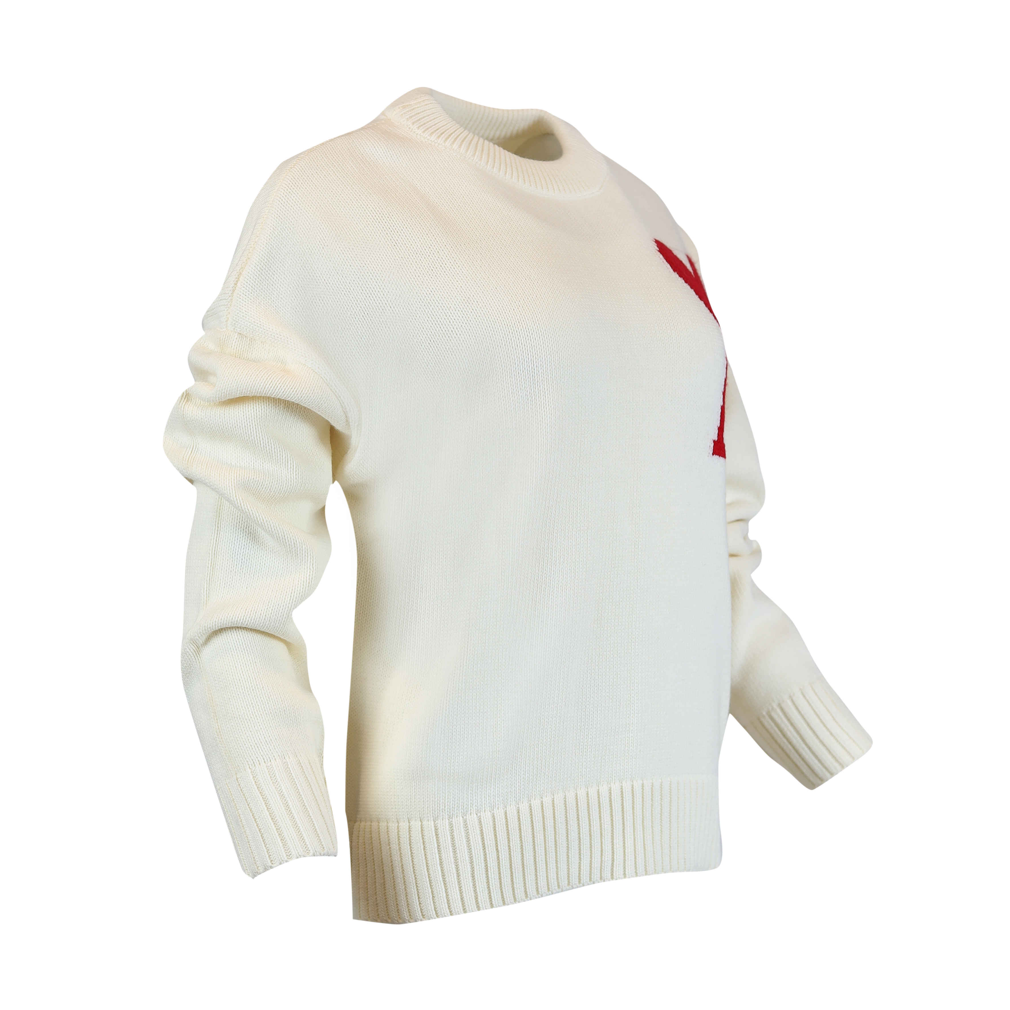 بلوفر-تريكو-اوف وايت