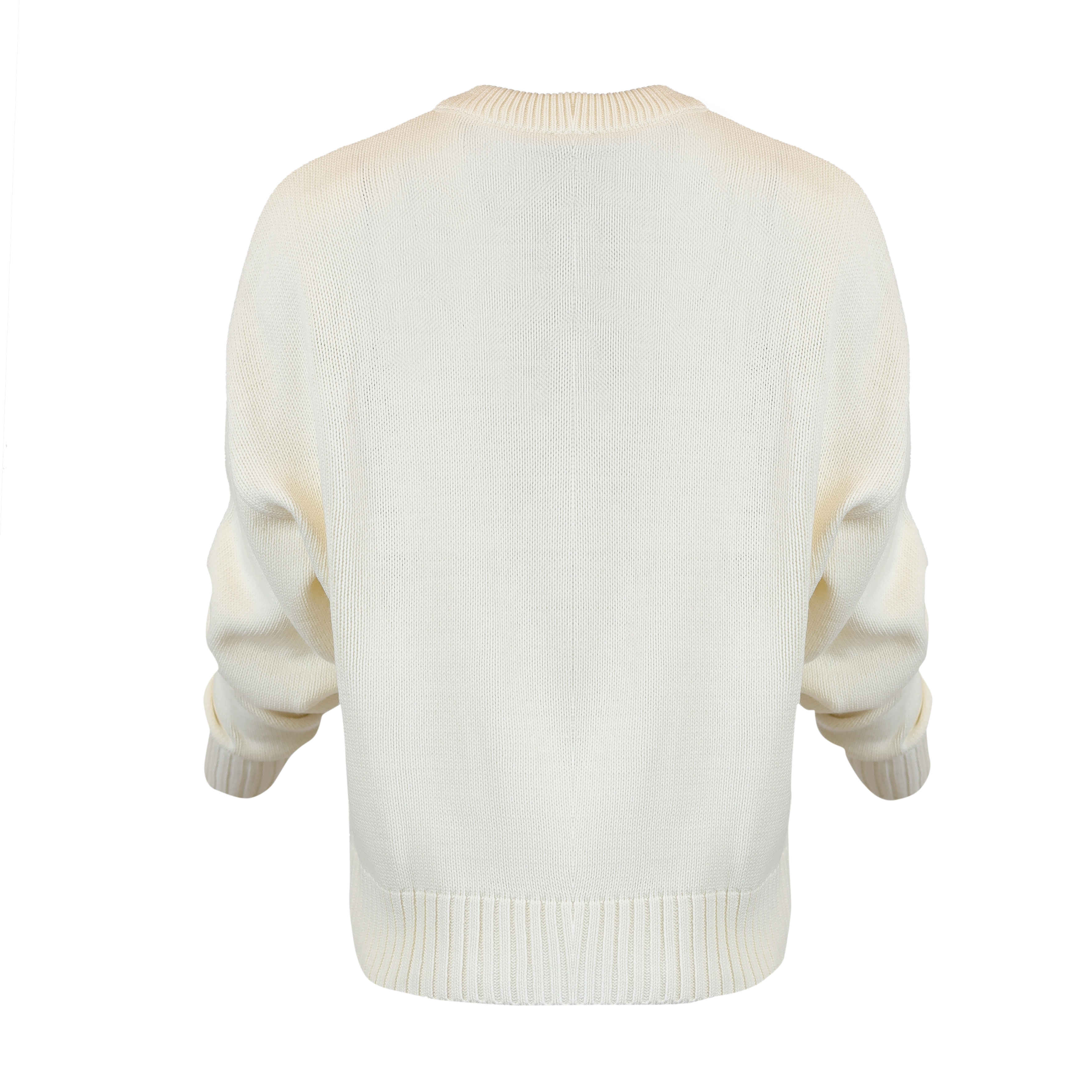 بلوفر-تريكو-اوف وايت