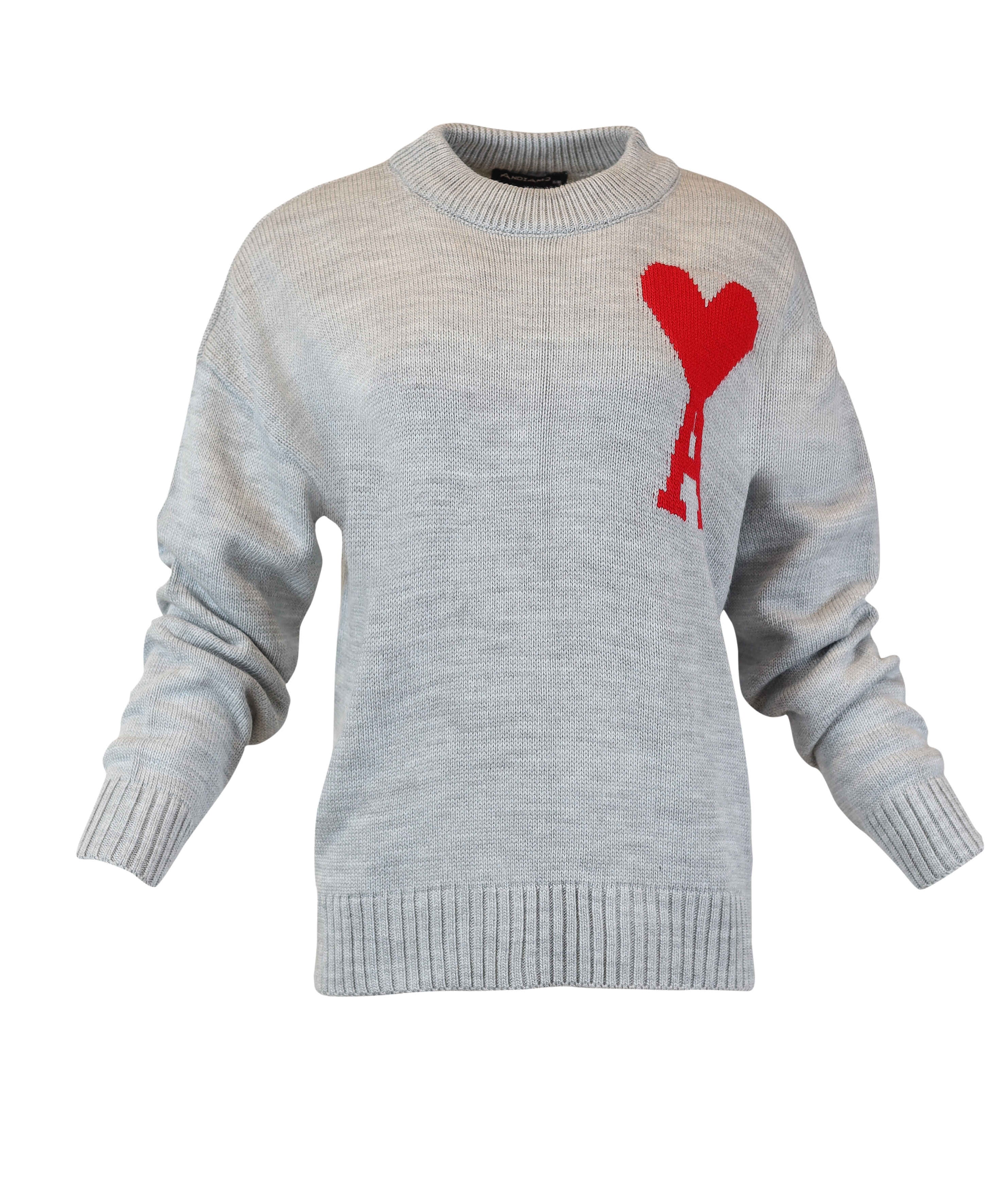 بلوفر-تريكو-جراي