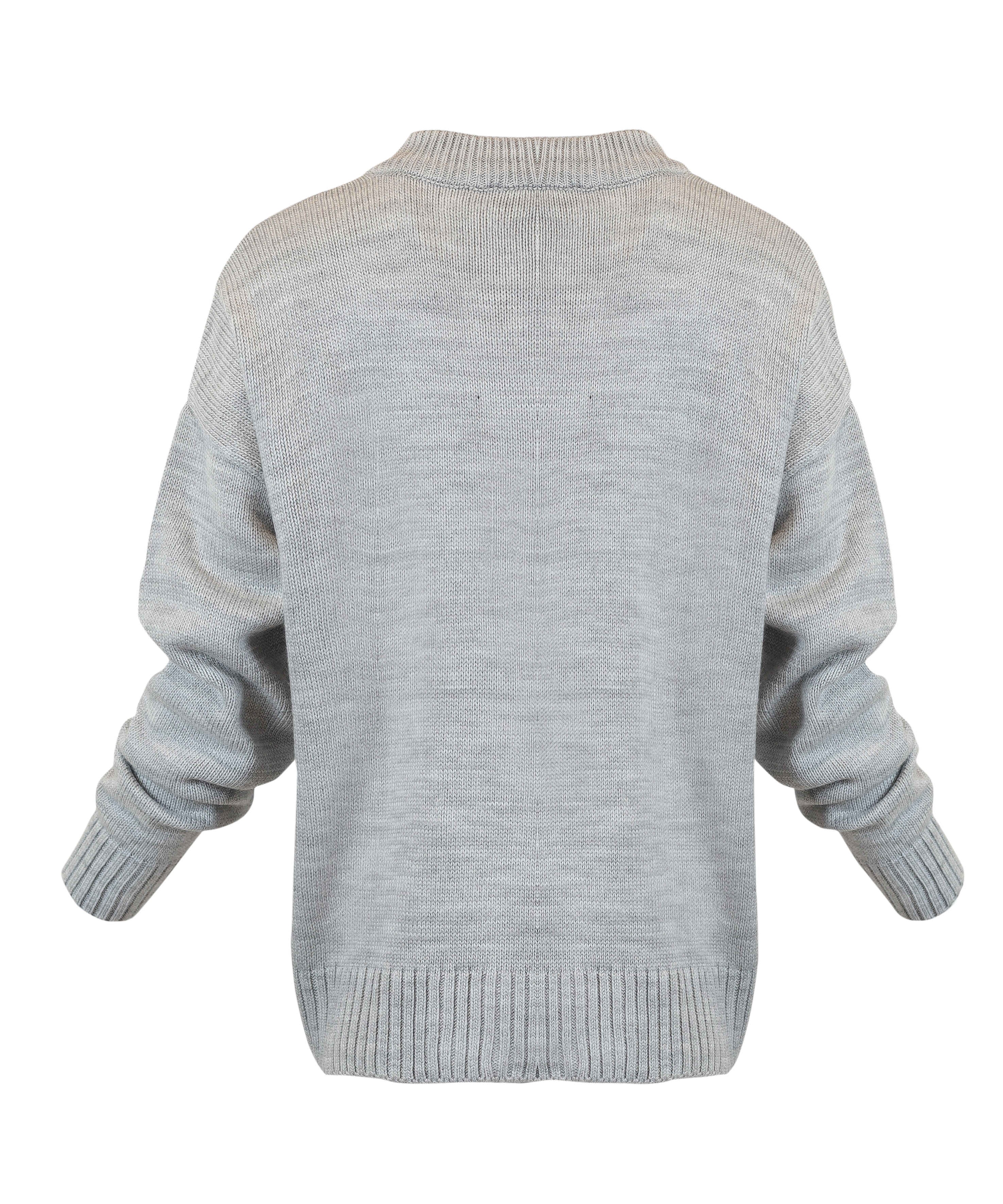 بلوفر-تريكو-جراي