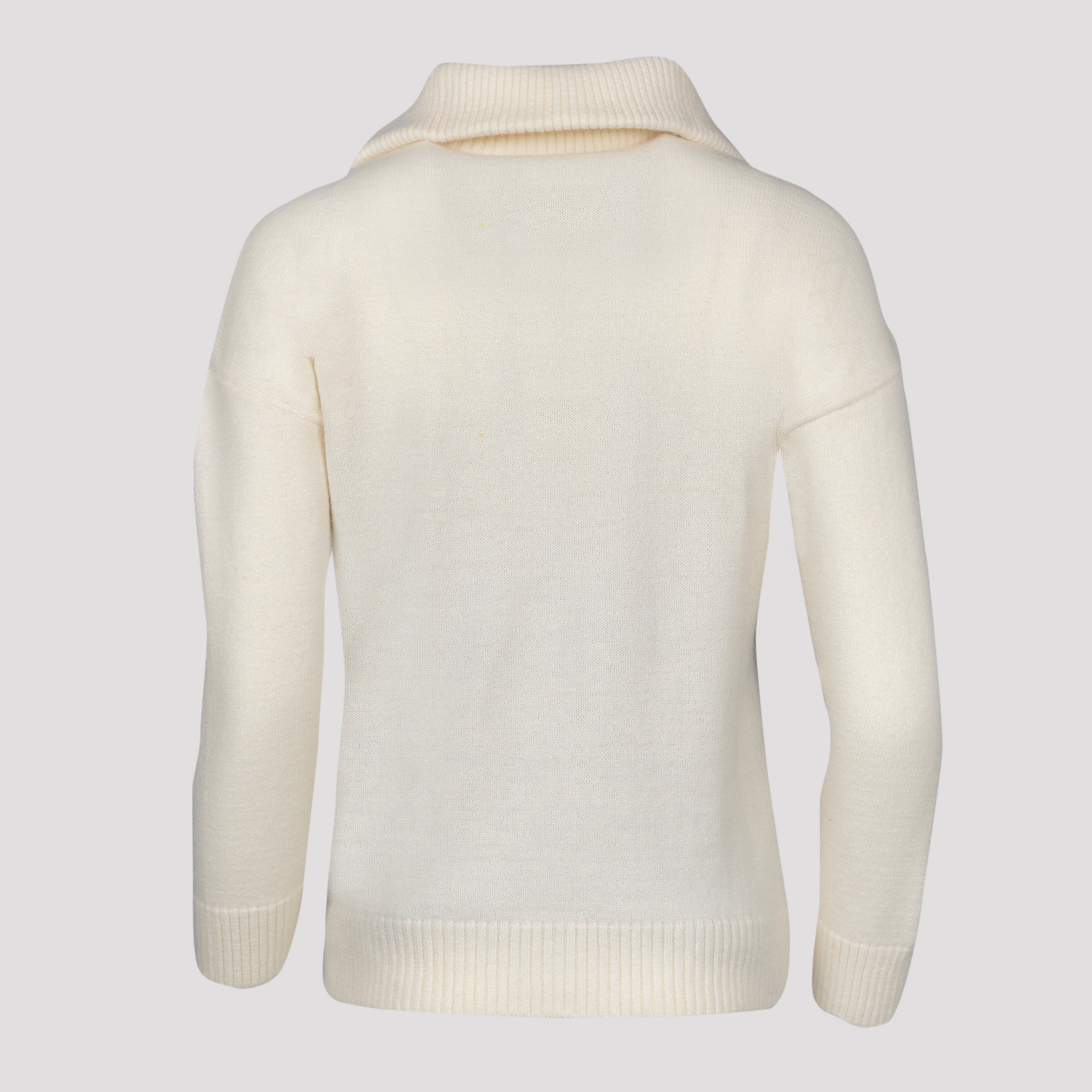 بلوفر-تريكو-اوف وايت