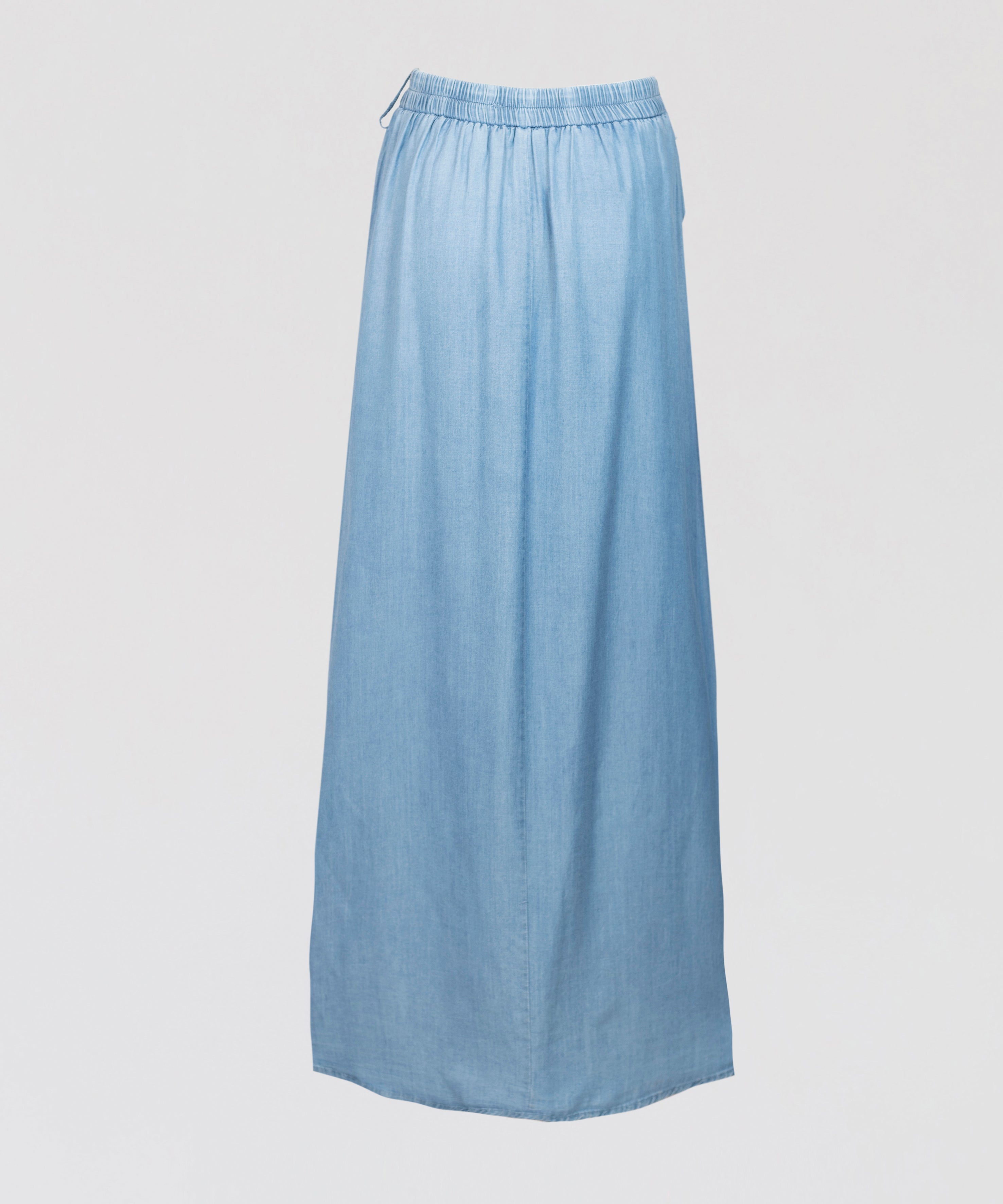 Skirt-Lightweight Denim-BLUE