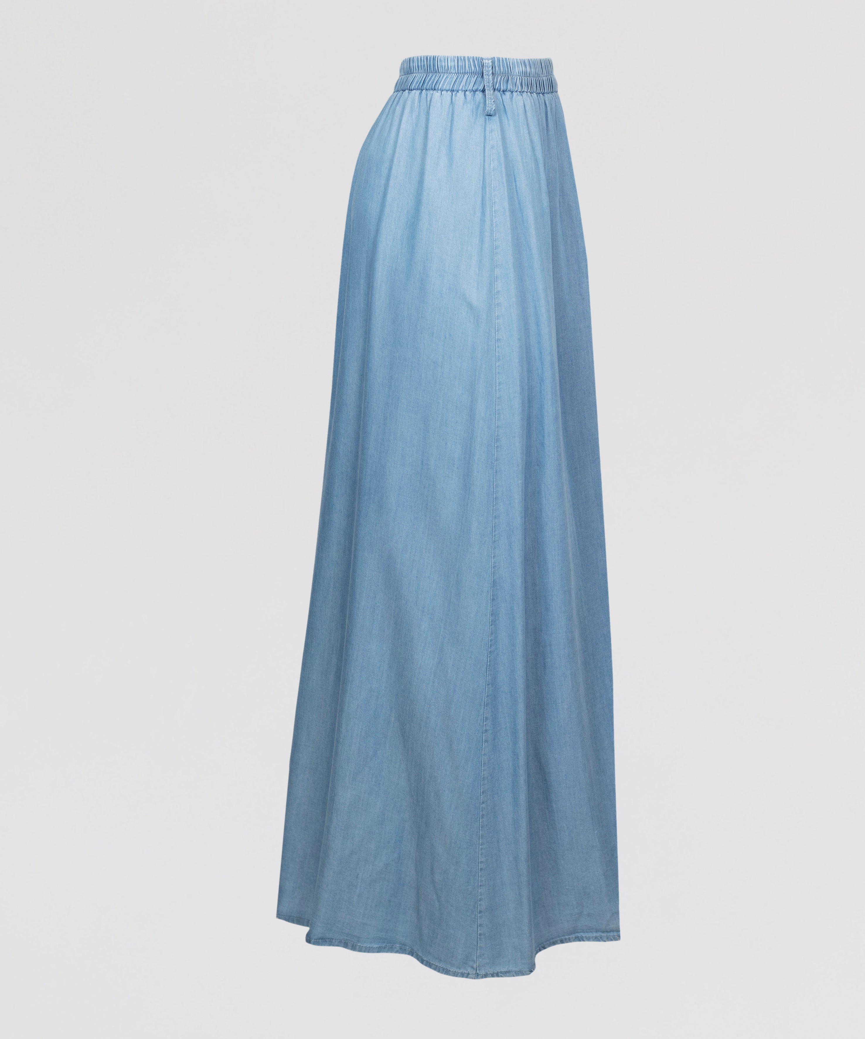 Skirt-Lightweight Denim-BLUE