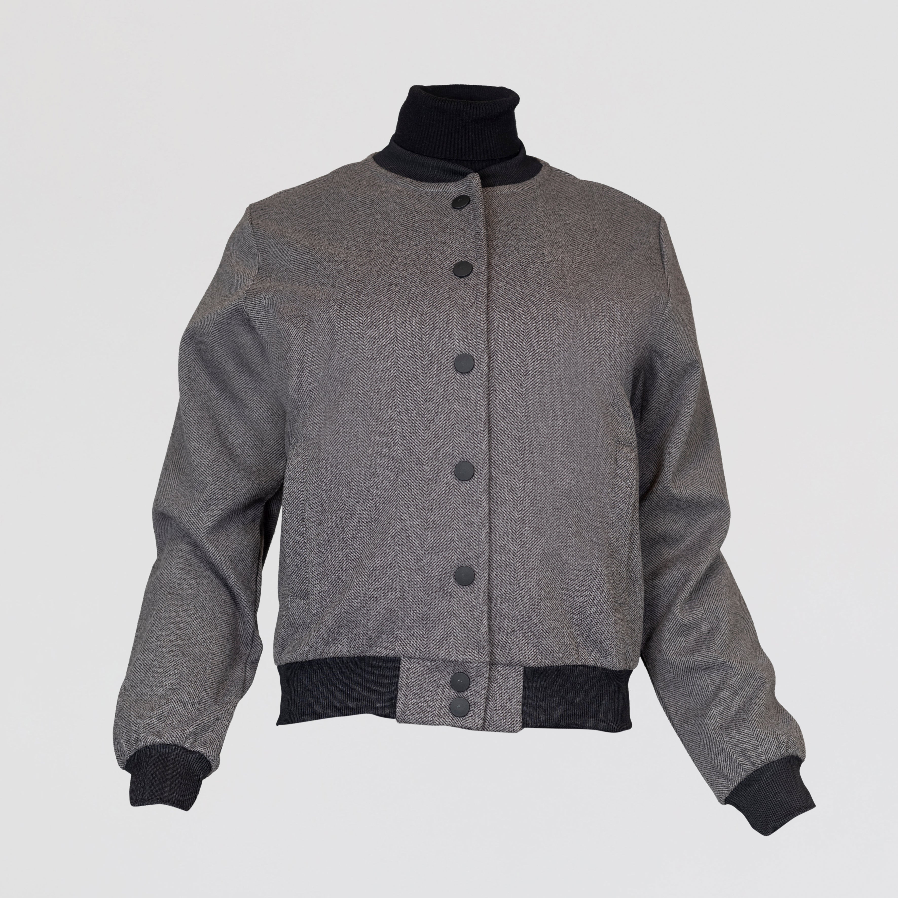 Jacket-Wool-D GRAY