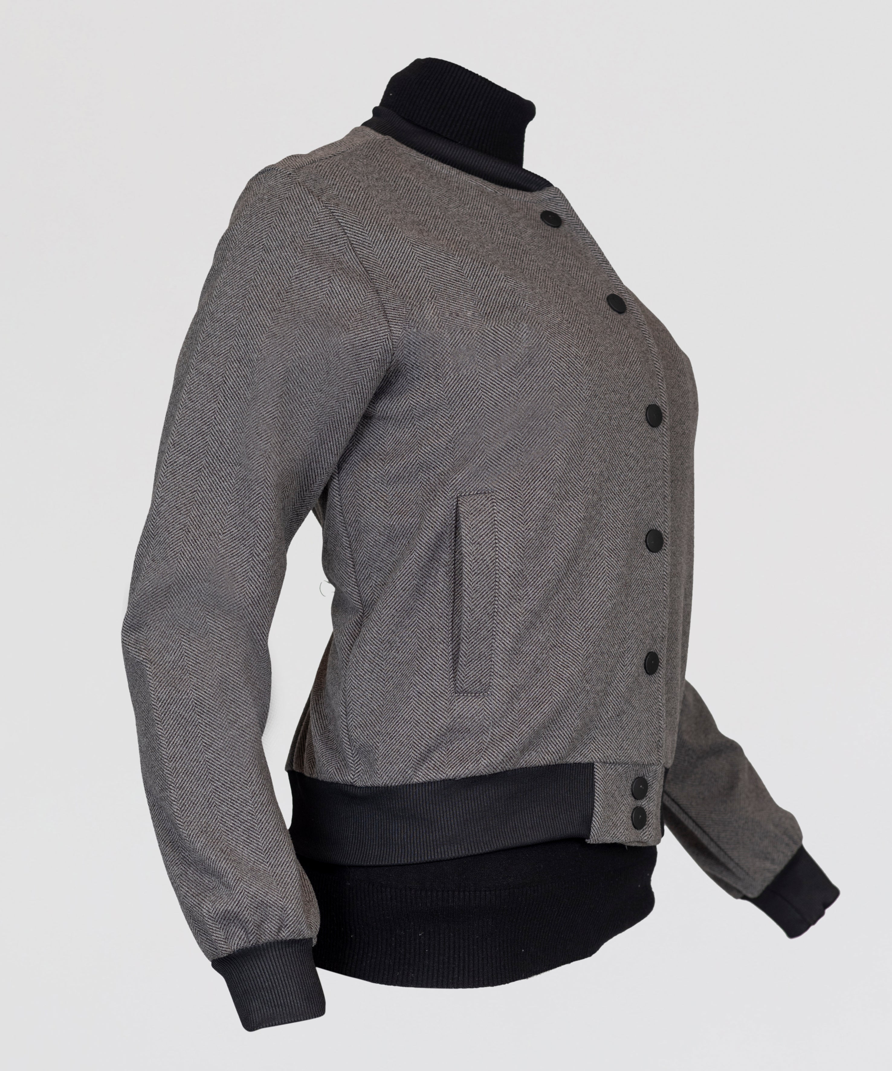 Jacket-Wool-D GRAY