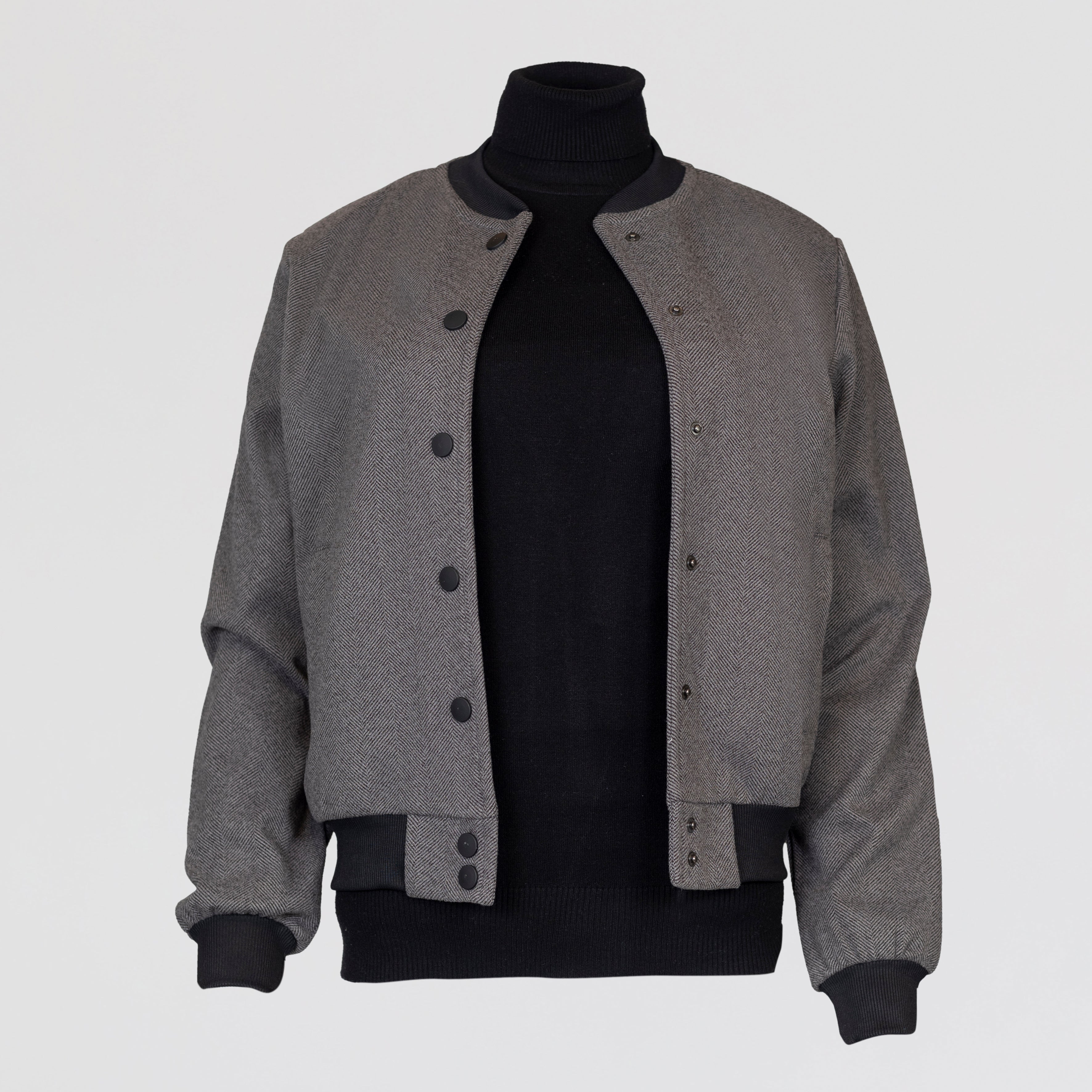 Jacket-Wool-D GRAY