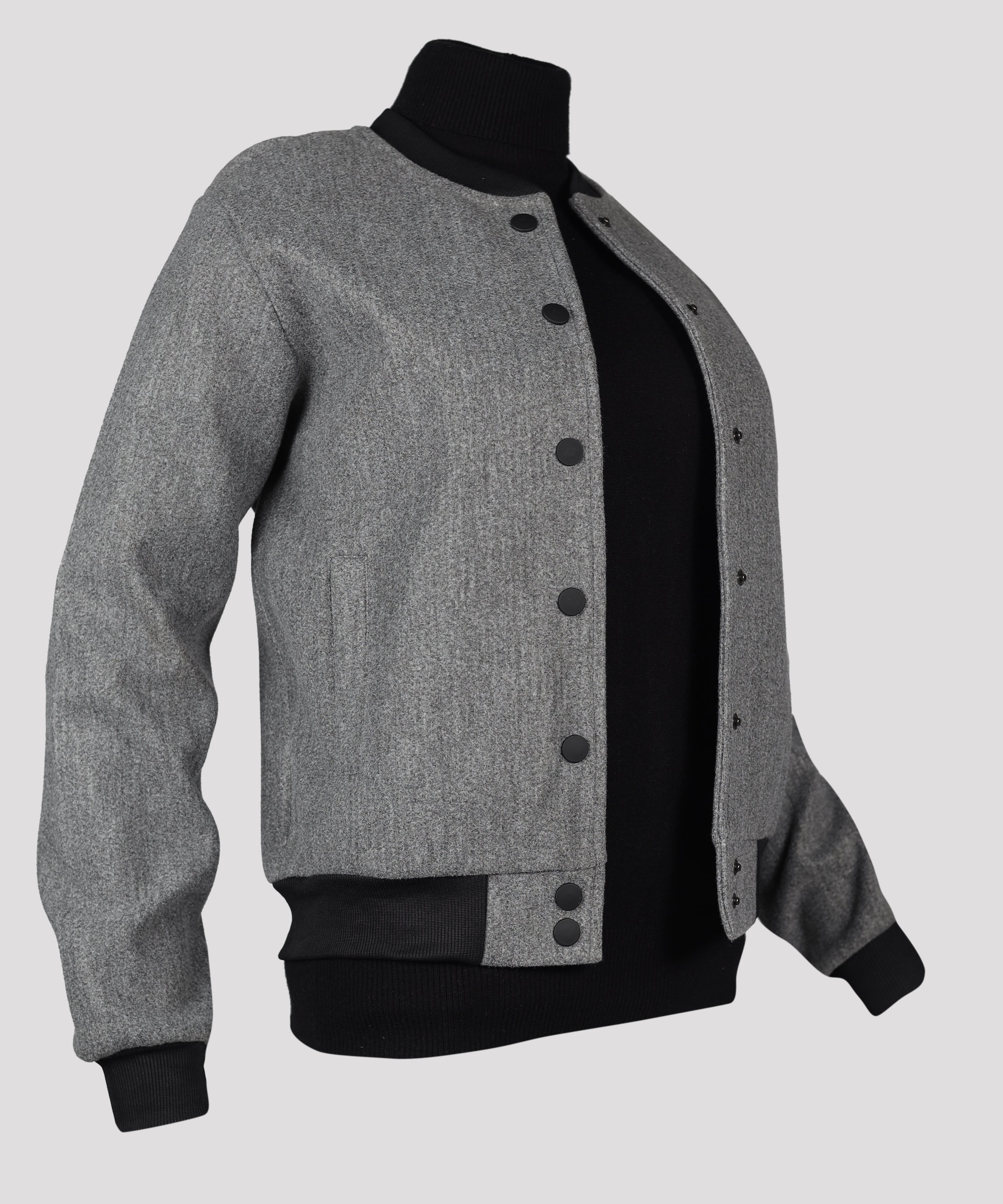 Jacket-Felt-D GRAY