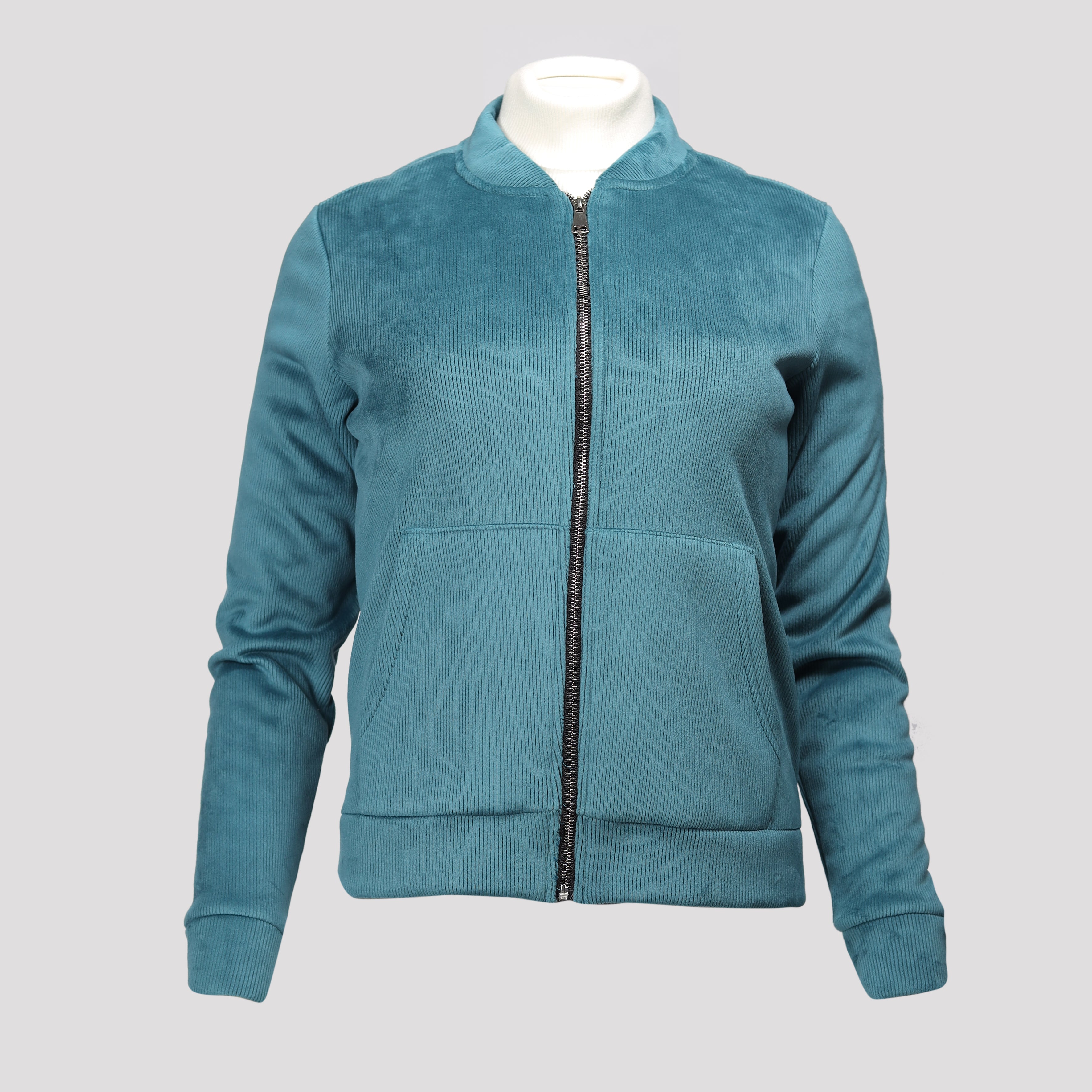 Jacket-Velvet-PETROLE