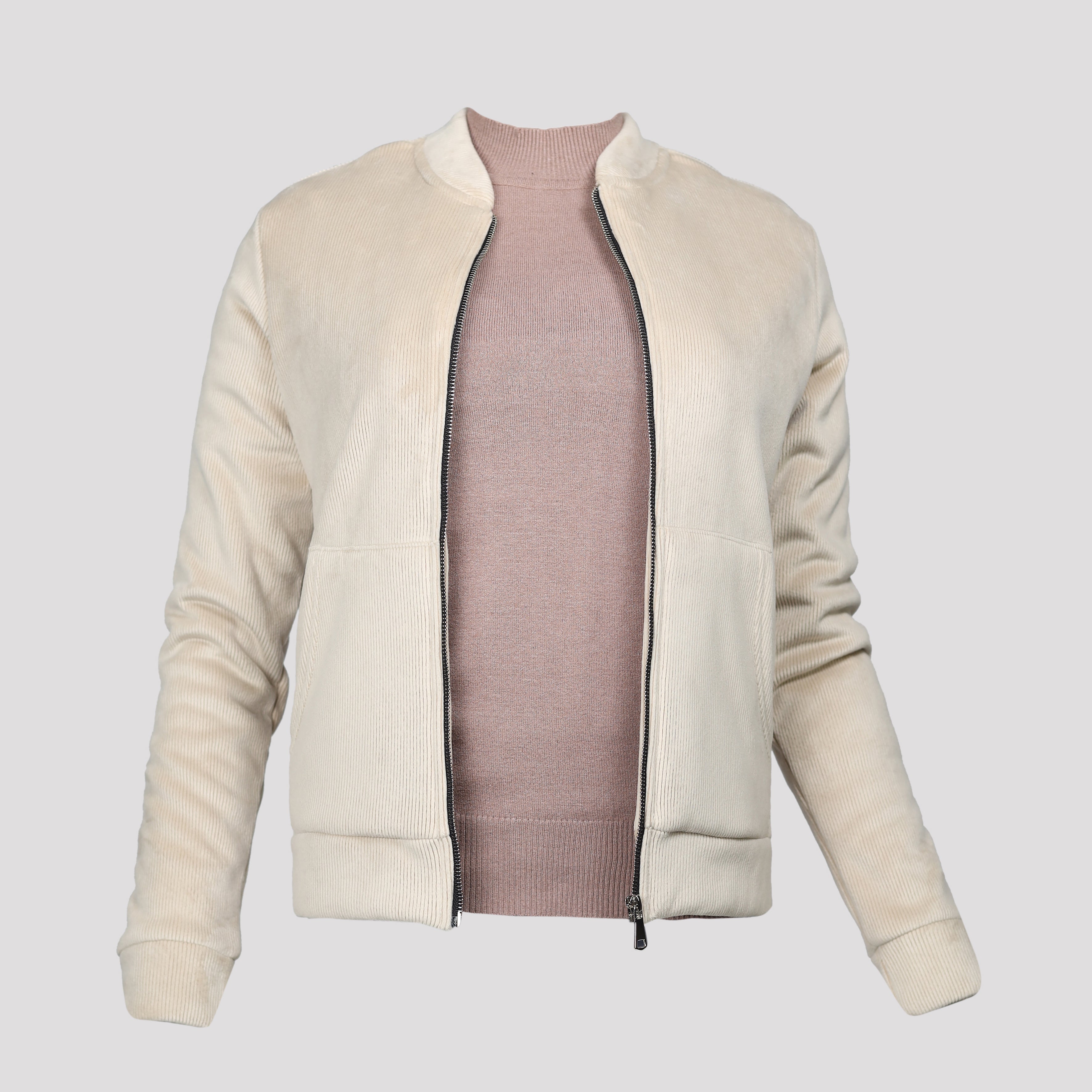 Jacket-Velvet-BEIGE