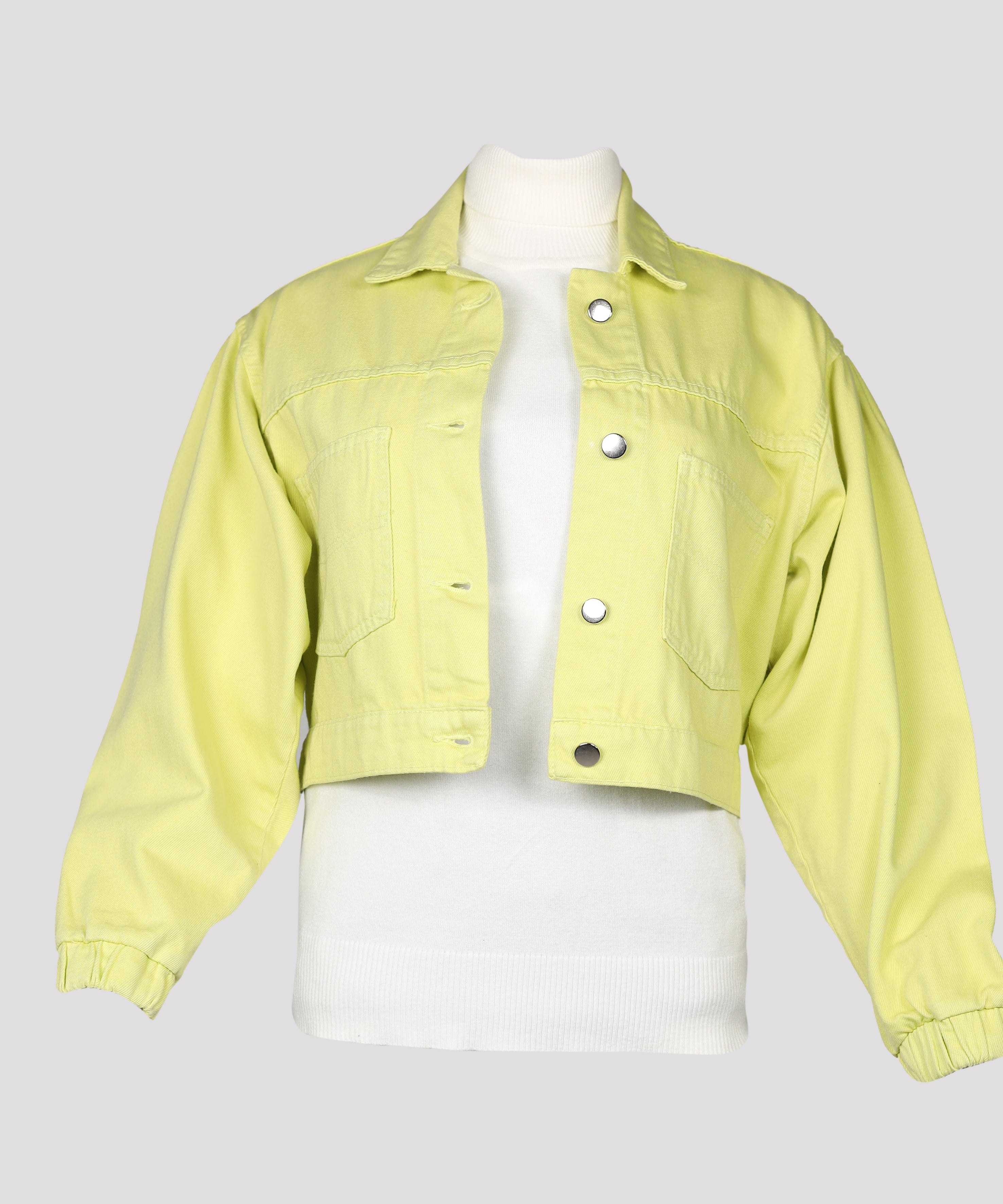 جاكيت-جينز-ليمونى