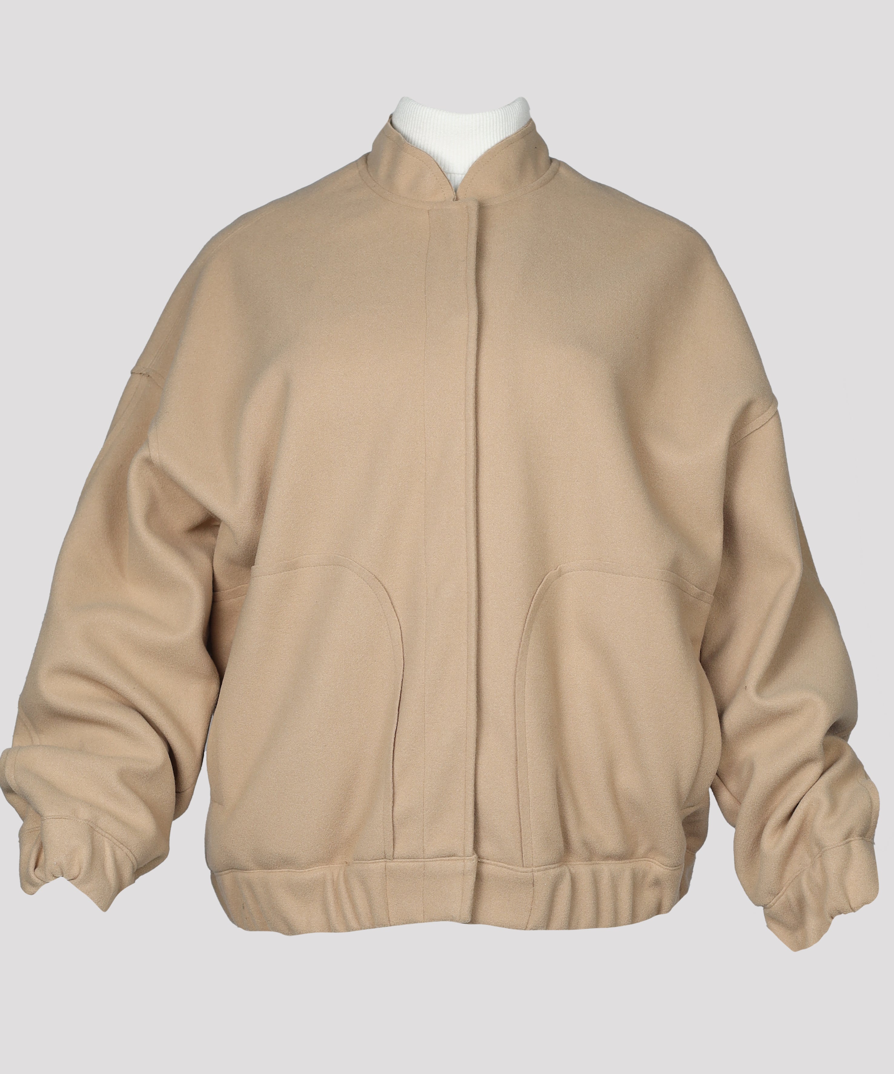 Jacket-Felt-BEIGE